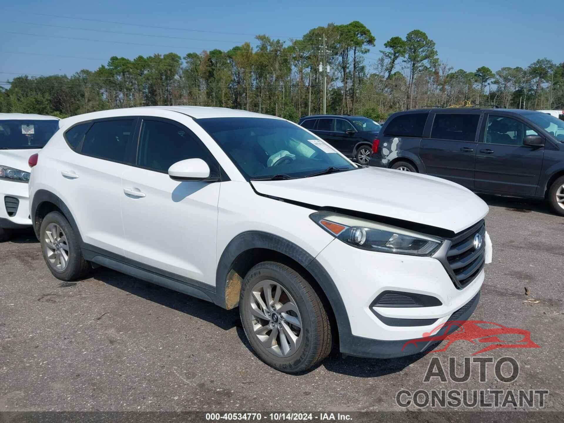 HYUNDAI TUCSON 2016 - KM8J23A4XGU023740