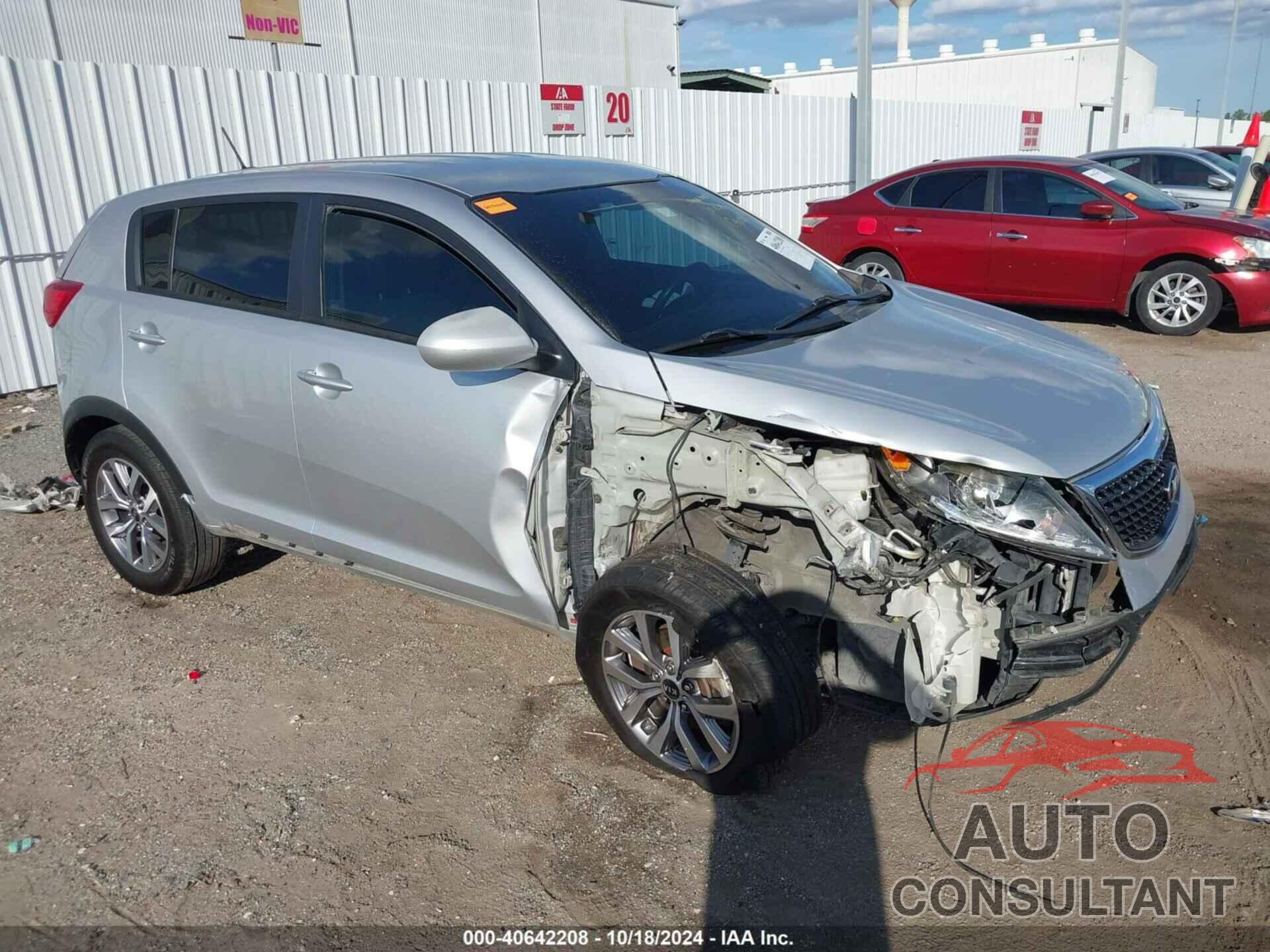 KIA SPORTAGE 2016 - KNDPB3ACXG7835060