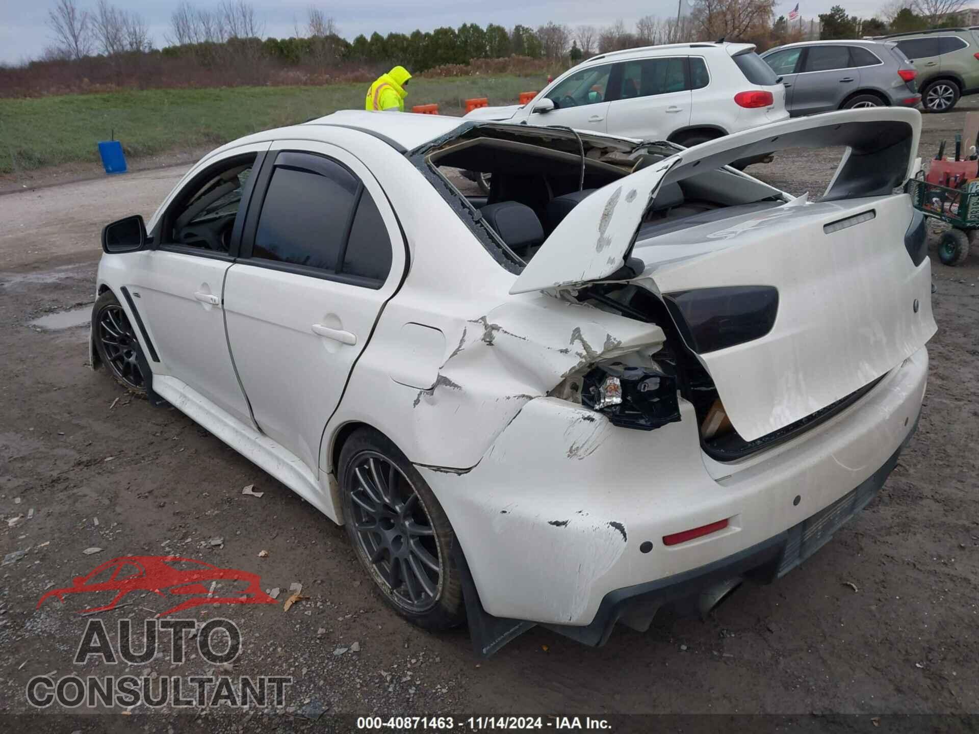 MITSUBISHI LANCER EVOLUTION 2014 - JA32W8FV5EU012572
