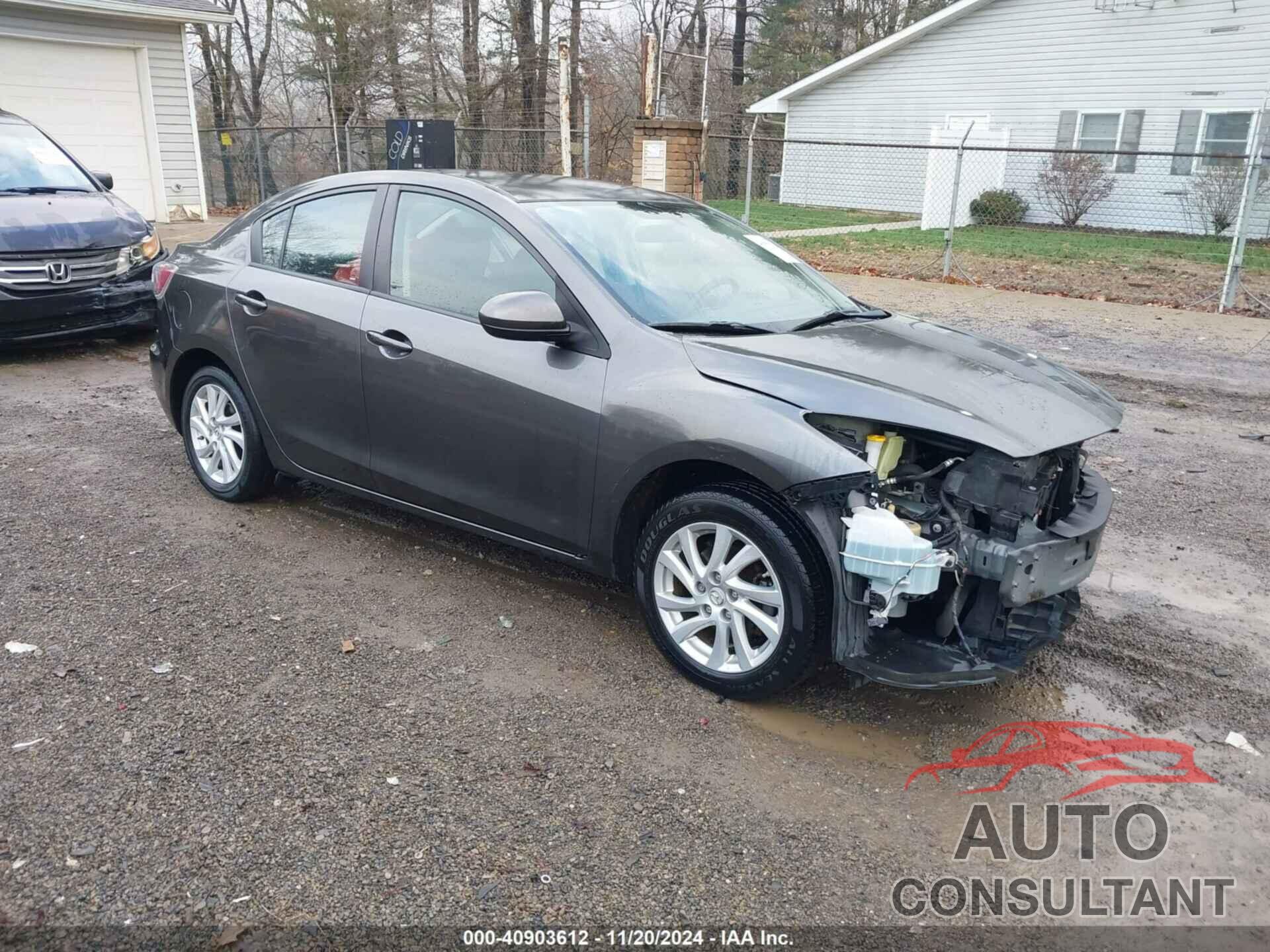 MAZDA MAZDA3 2012 - JM1BL1V76C1620460