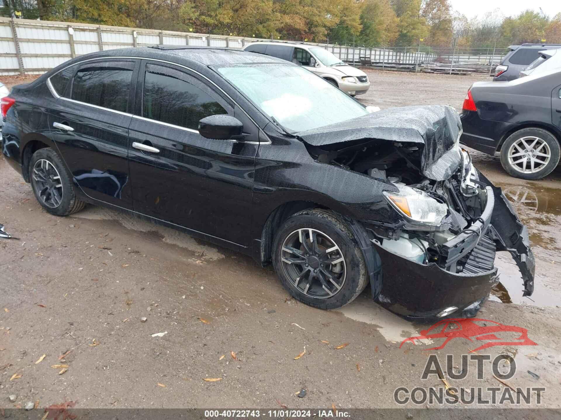 NISSAN SENTRA 2019 - 3N1AB7AP7KY318812