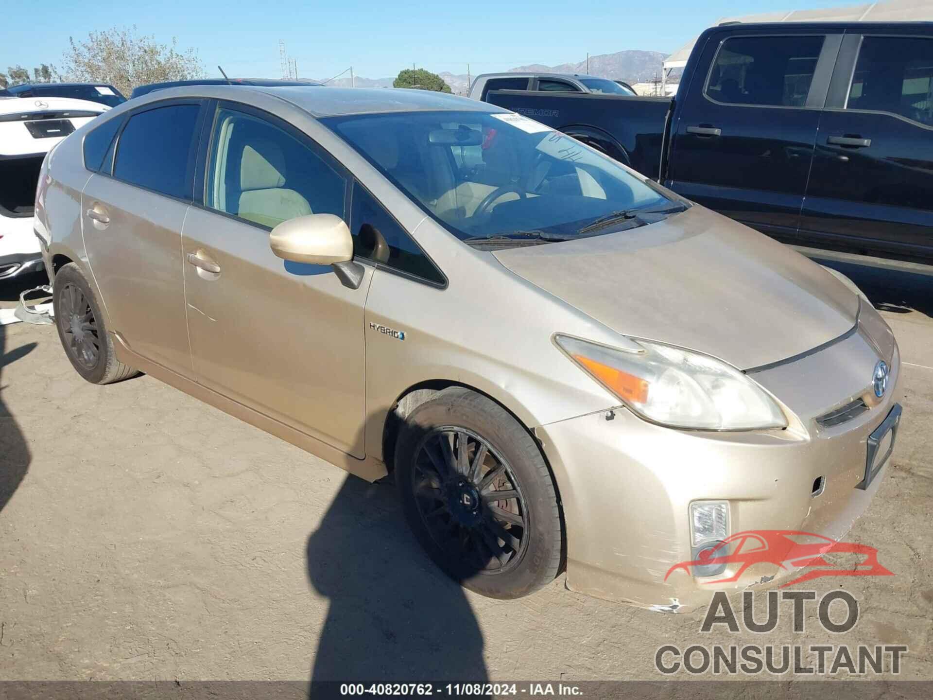 TOYOTA PRIUS 2010 - JTDKN3DU6A0129497