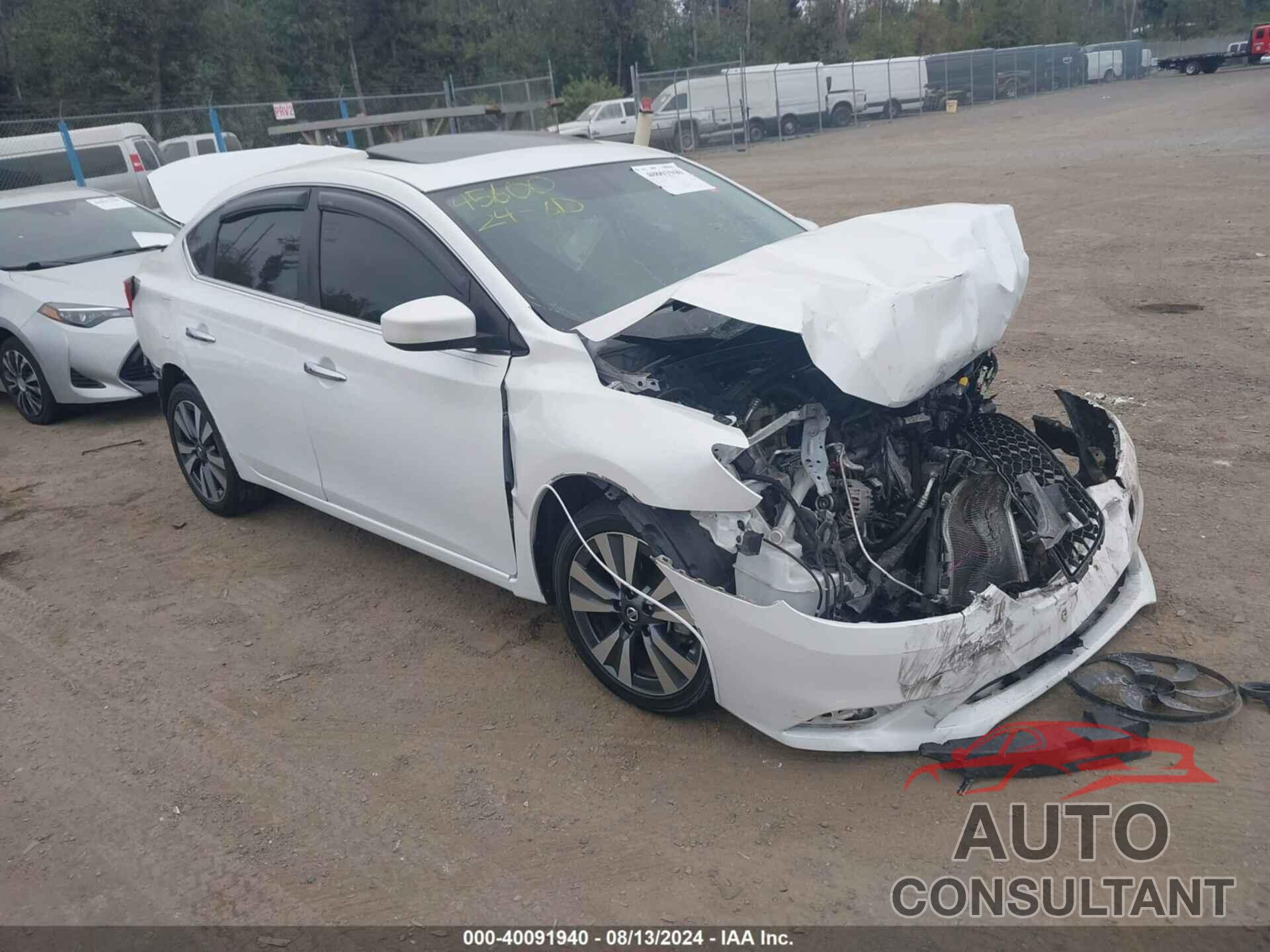 NISSAN SENTRA 2019 - 3N1AB7AP7KY330250