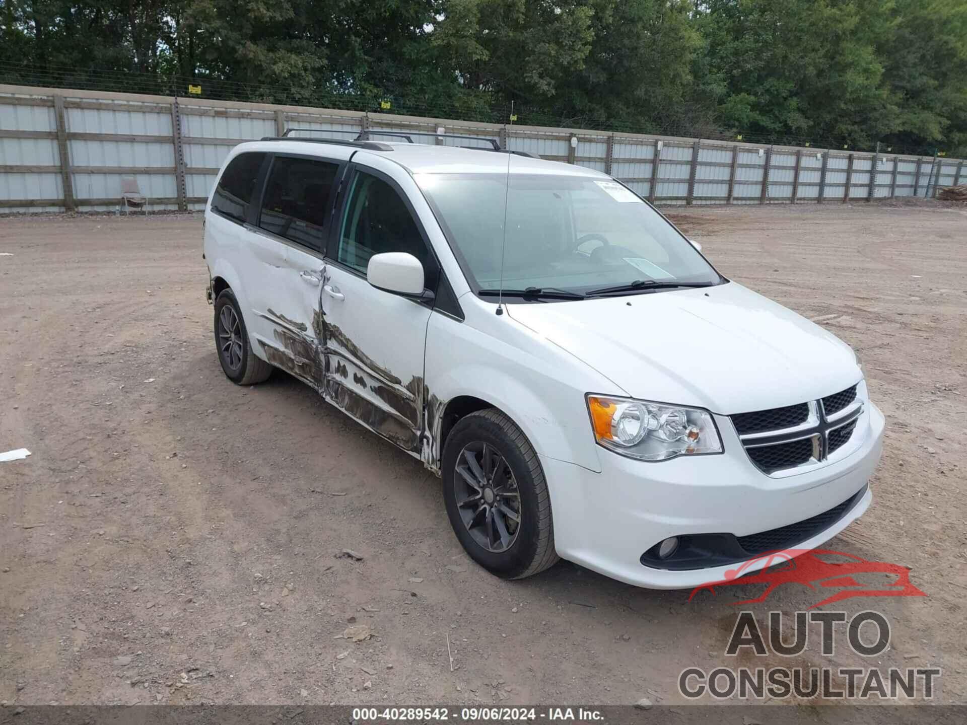 DODGE GRAND CARAVAN 2017 - 2C4RDGCG5HR842461