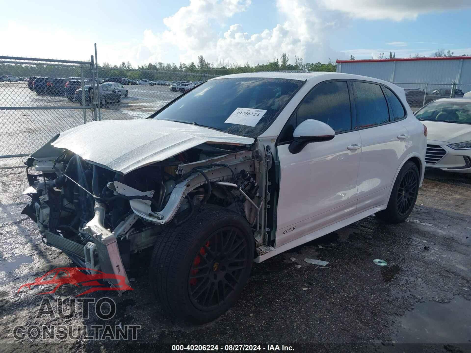PORSCHE CAYENNE 2016 - WP1AD2A28GLA71703