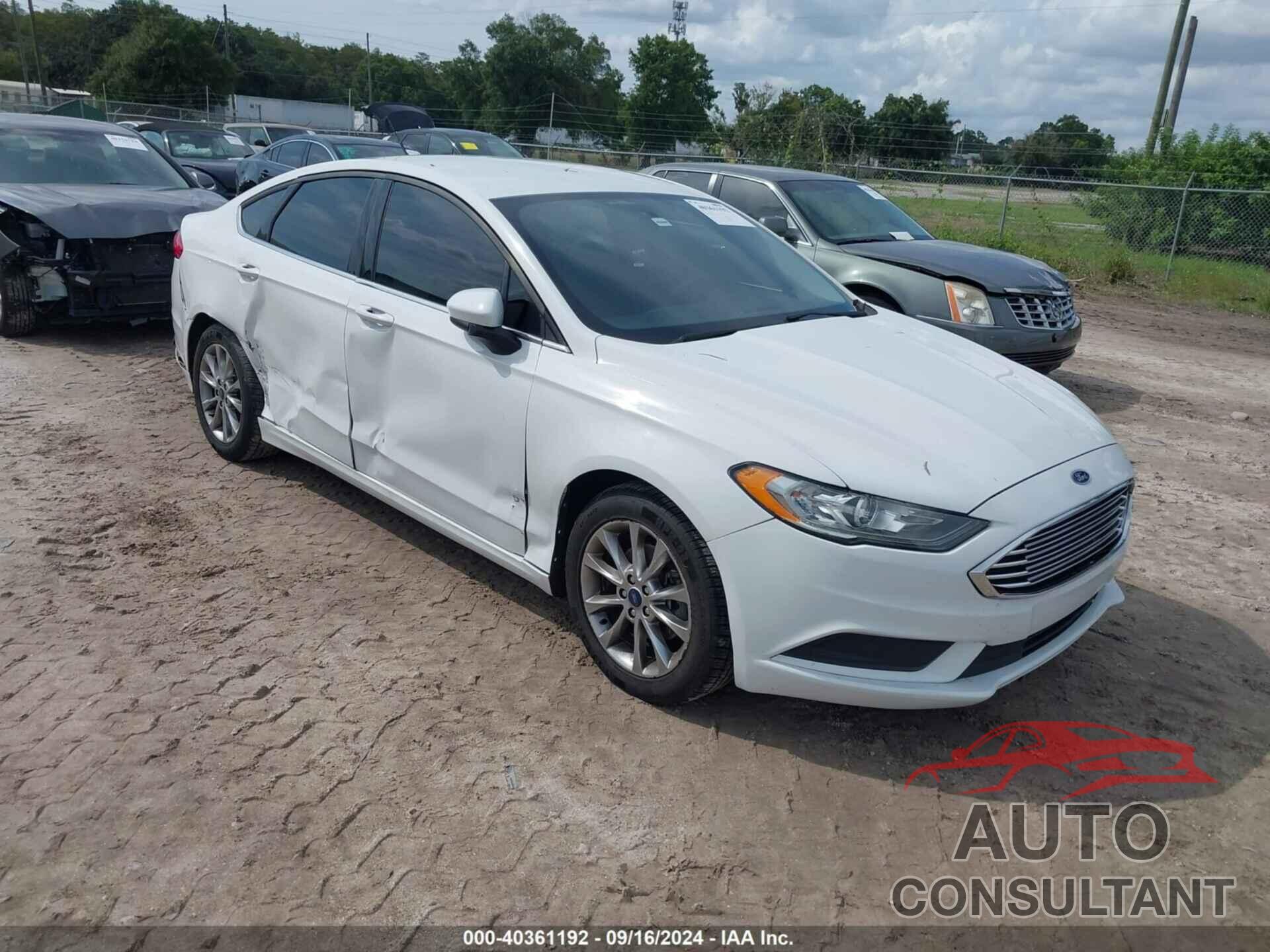 FORD FUSION 2017 - 3FA6P0H74HR236983