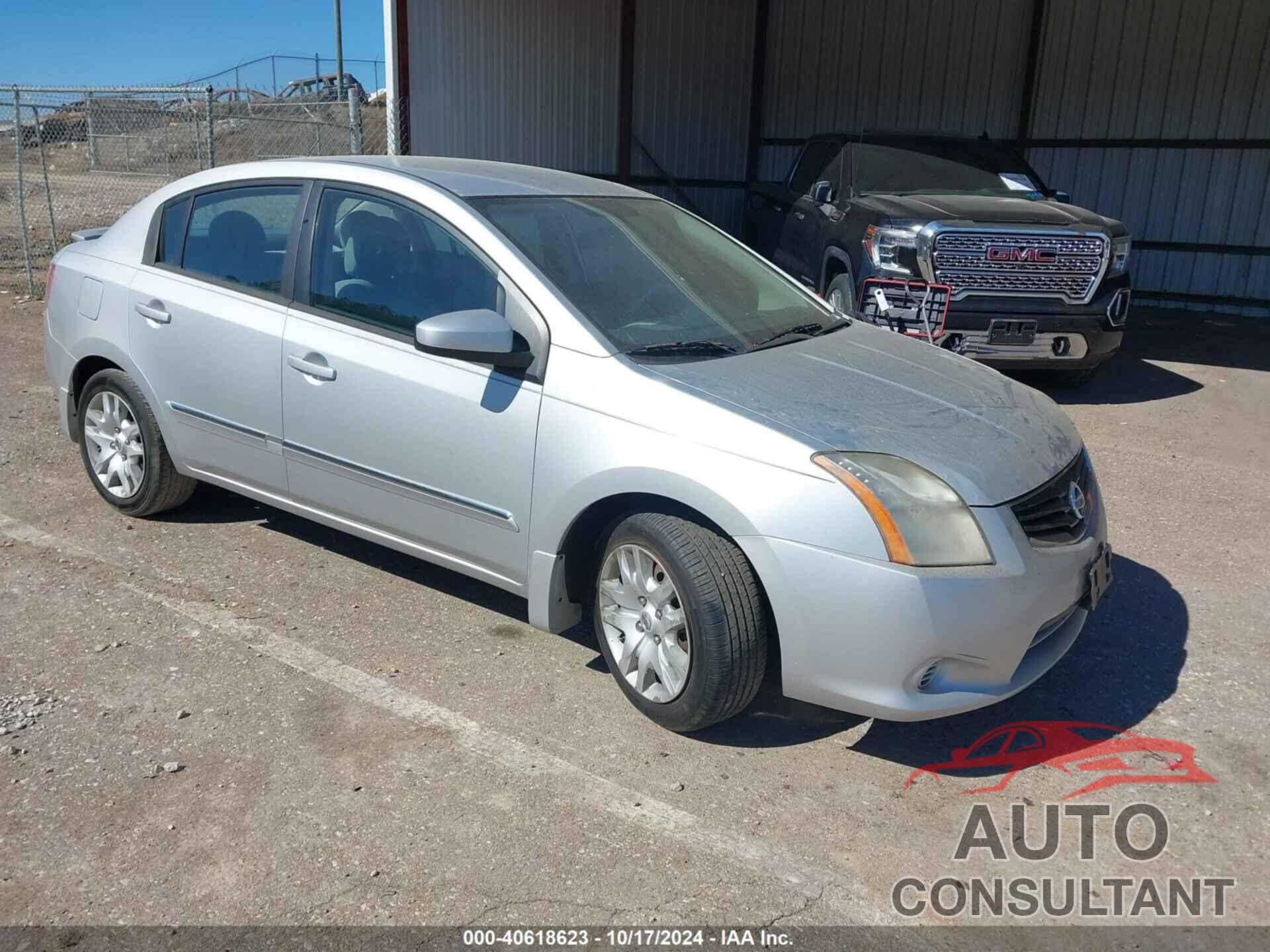 NISSAN SENTRA 2012 - 3N1AB6AP1CL752992