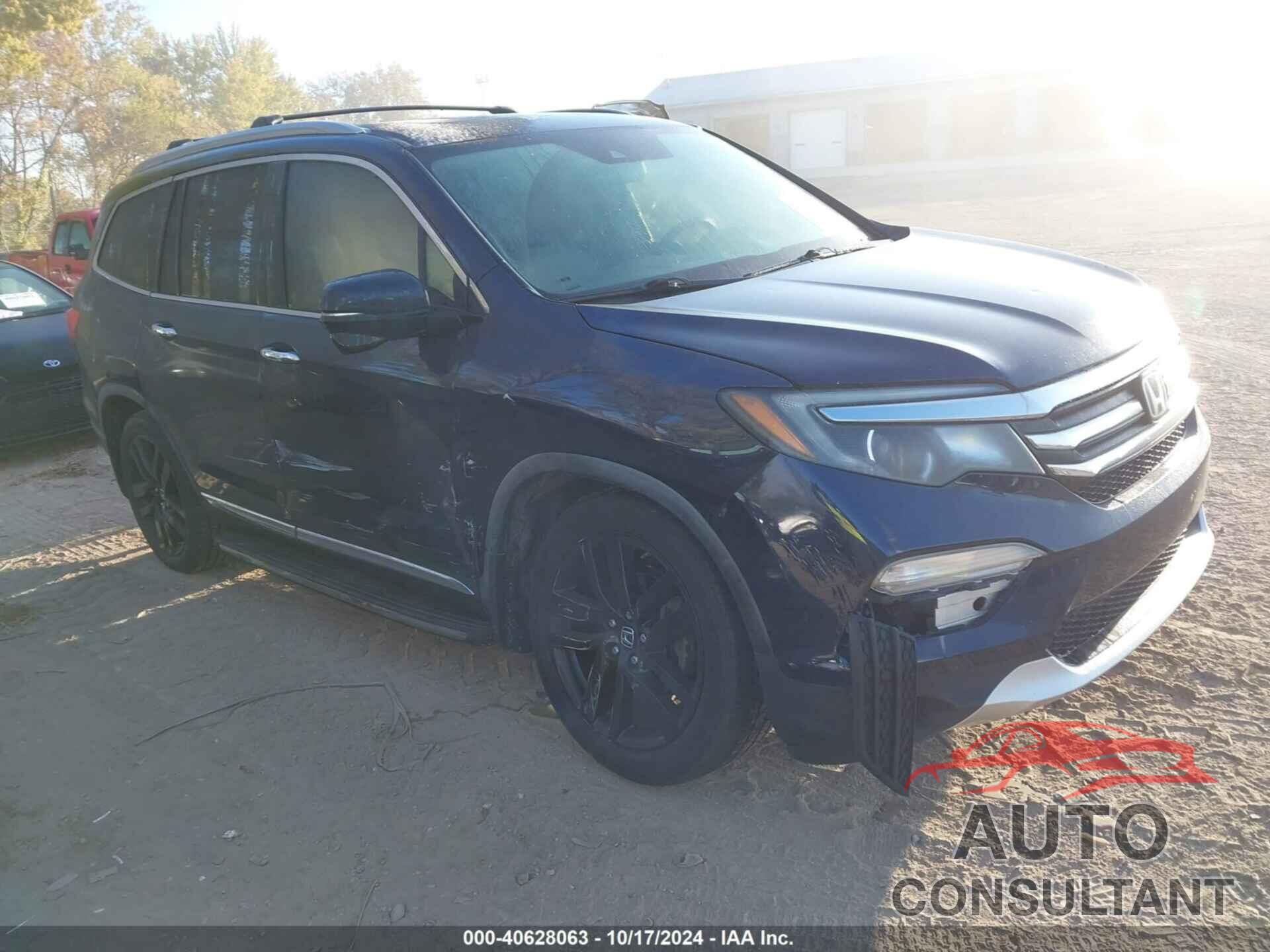 HONDA PILOT 2016 - 5FNYF6H95GB018125