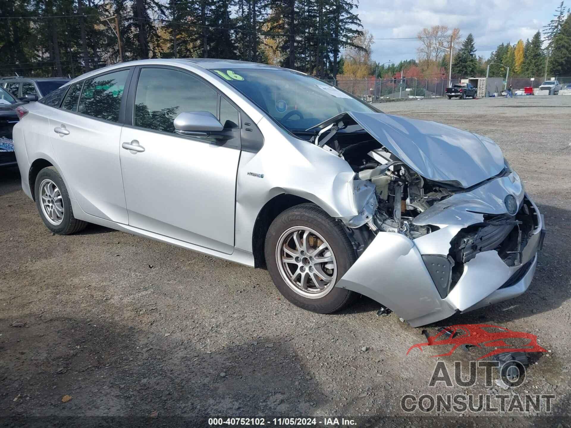 TOYOTA PRIUS 2016 - JTDKBRFU3G3503984