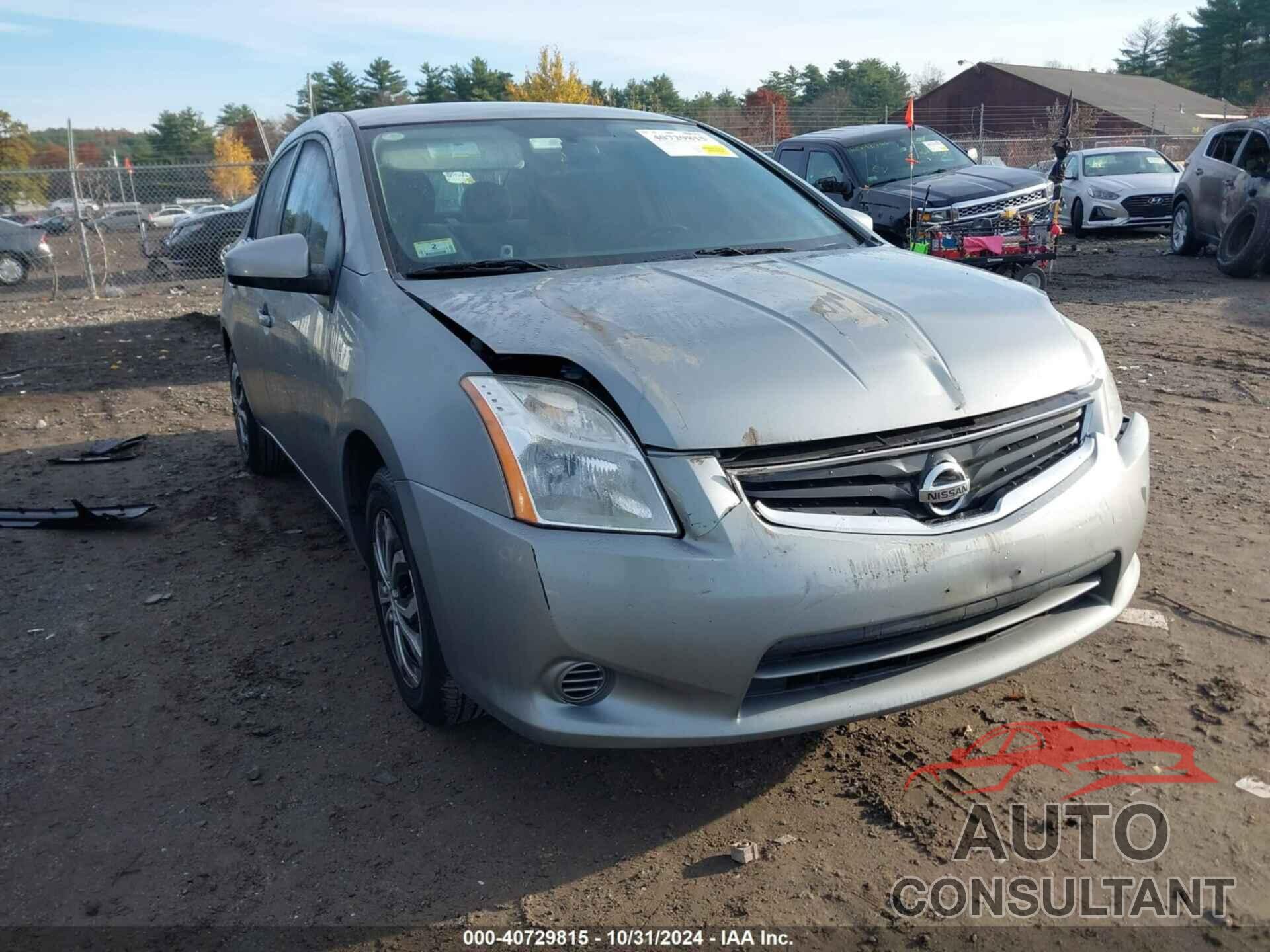 NISSAN SENTRA 2011 - 3N1AB6AP8BL652340