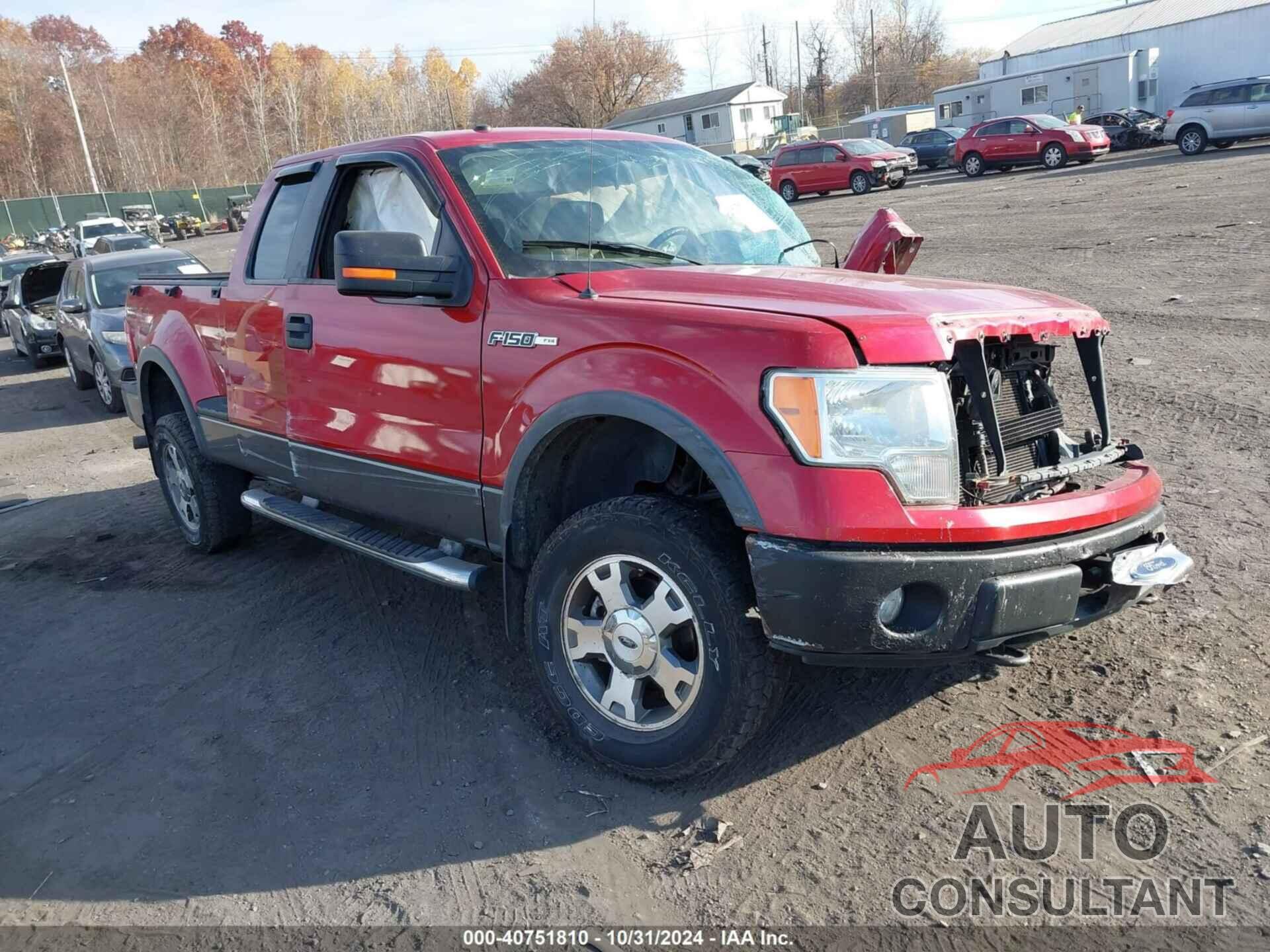 FORD F-150 2009 - 1FTPX04V89KB98974