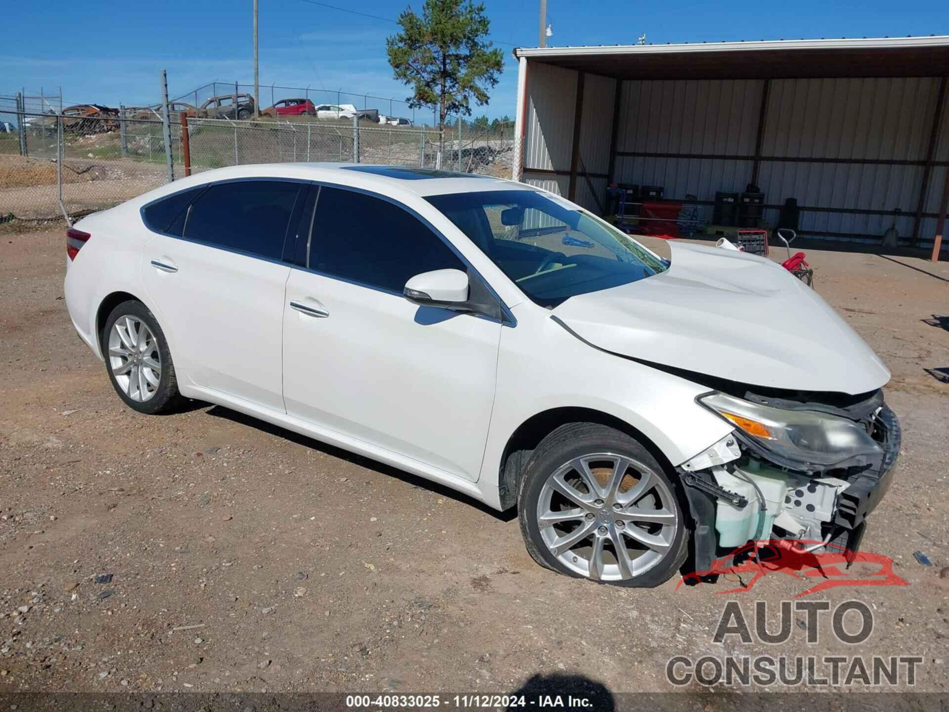 TOYOTA AVALON 2013 - 4T1BK1EB2DU062352