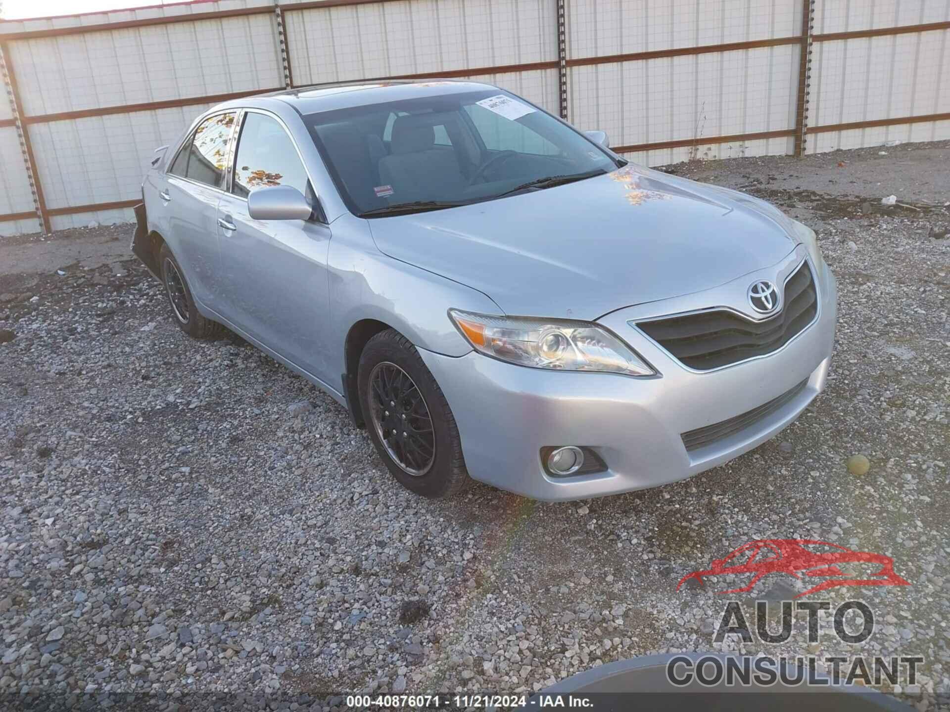 TOYOTA CAMRY 2010 - 4T1BF3EK8AU067079