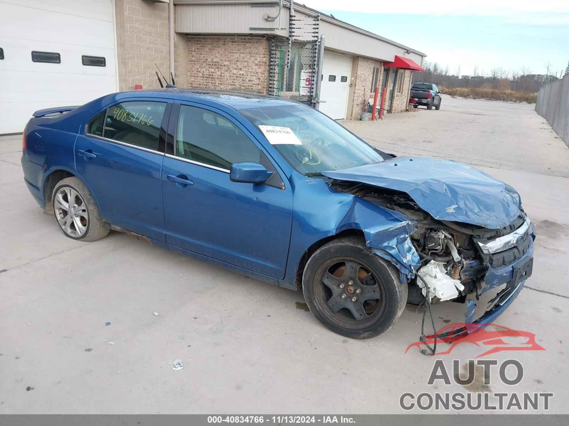 FORD FUSION 2010 - 3FAHP0HA9AR216433