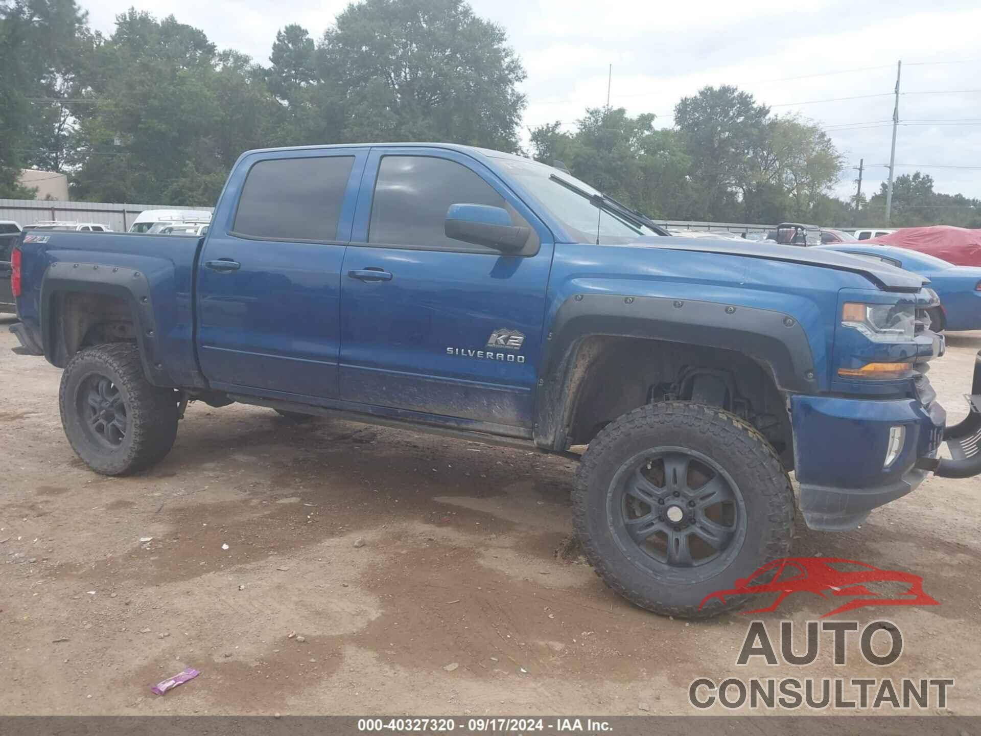 CHEVROLET SILVERADO 1500 2017 - 3GCUKREC1HG102689