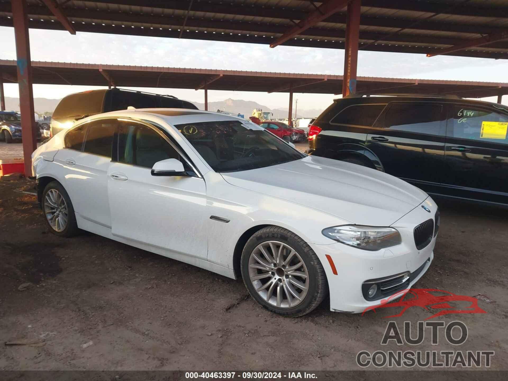 BMW 528 2016 - WBA5A5C59GG353360