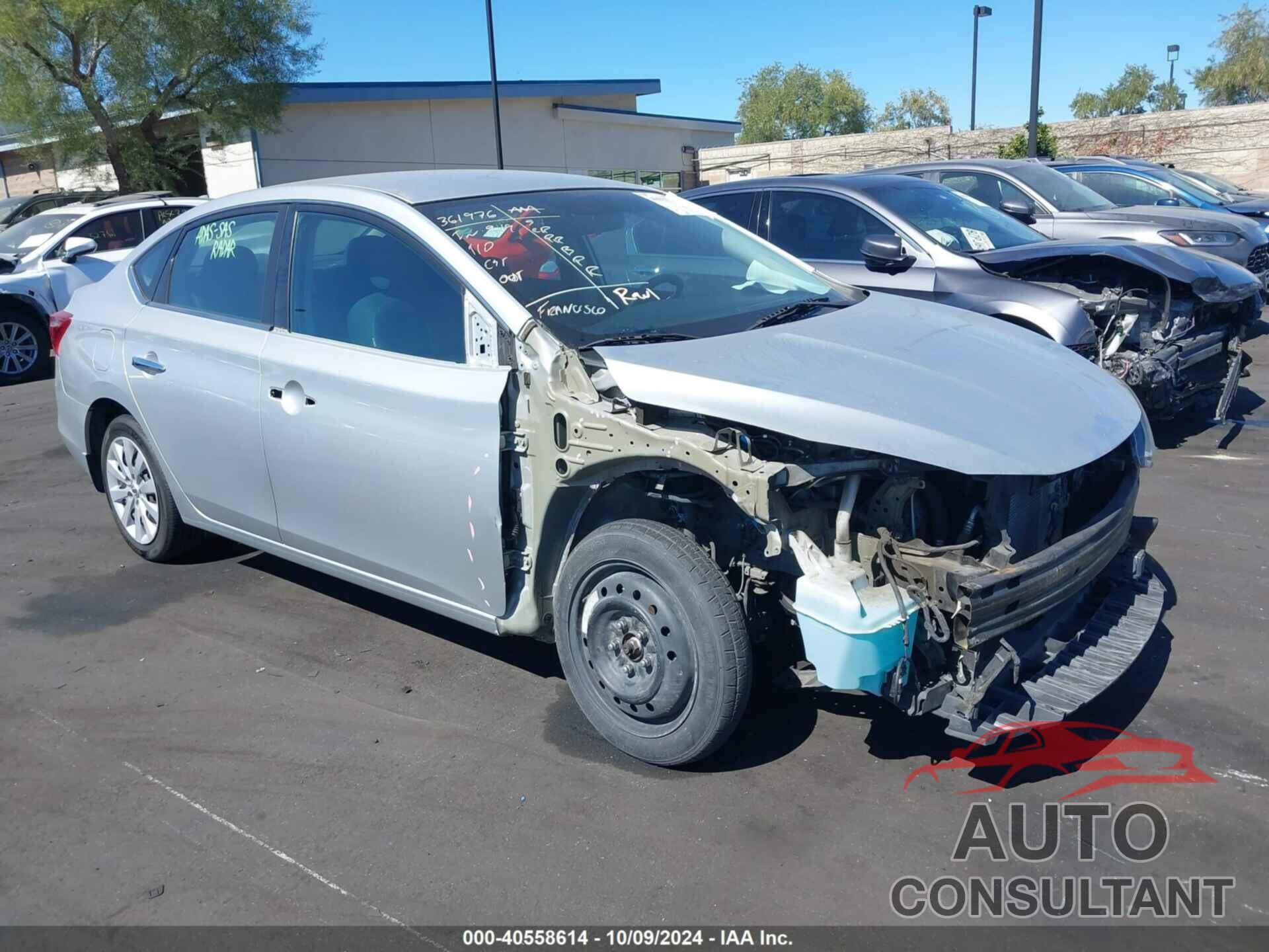 NISSAN SENTRA 2018 - 3N1AB7ATXJY336915