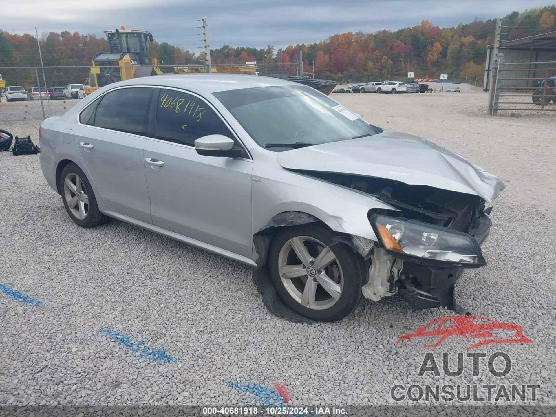 VOLKSWAGEN PASSAT 2014 - 1VWAT7A3XEC056964