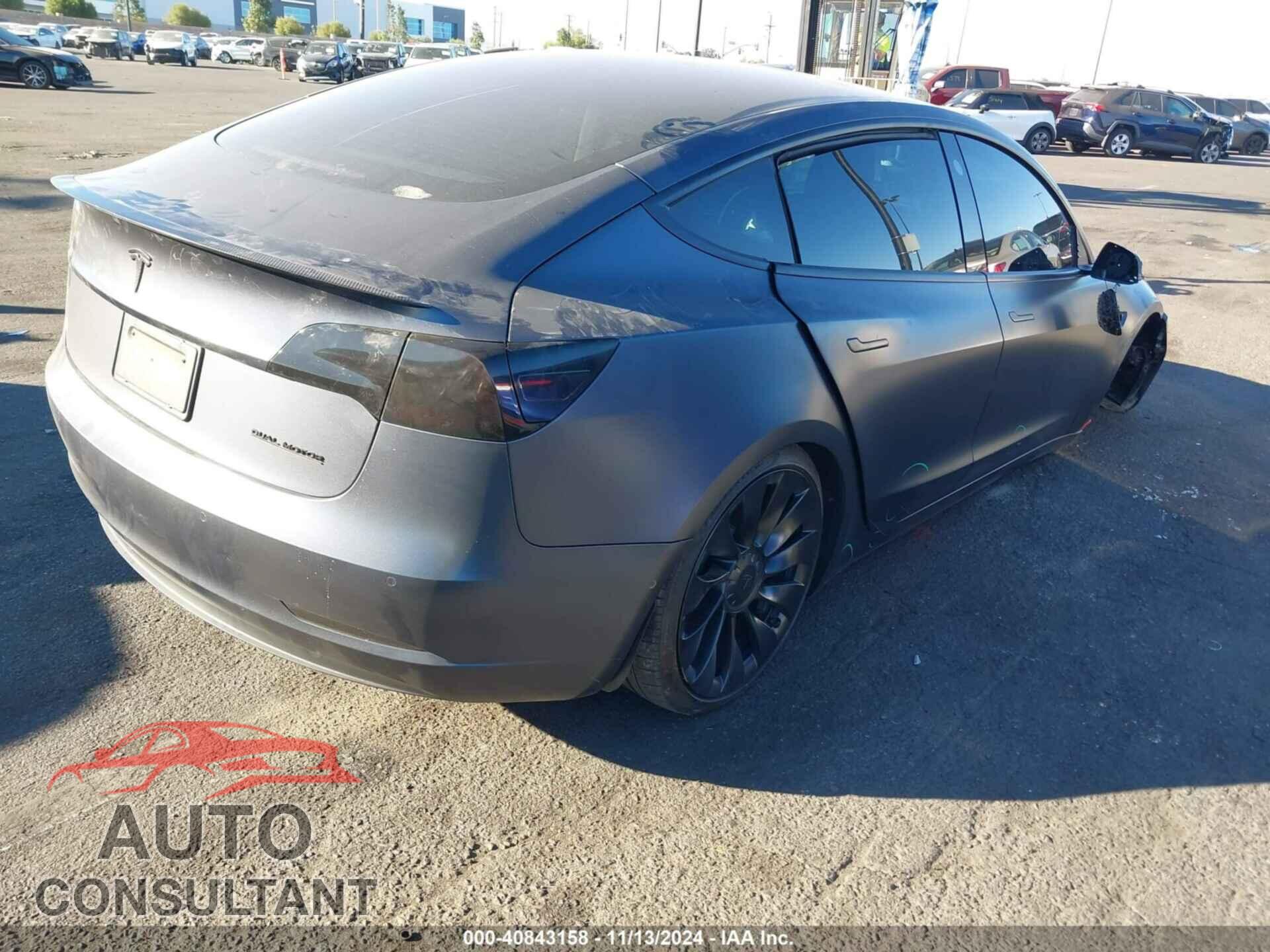 TESLA MODEL 3 2022 - 5YJ3E1EC4NF265813