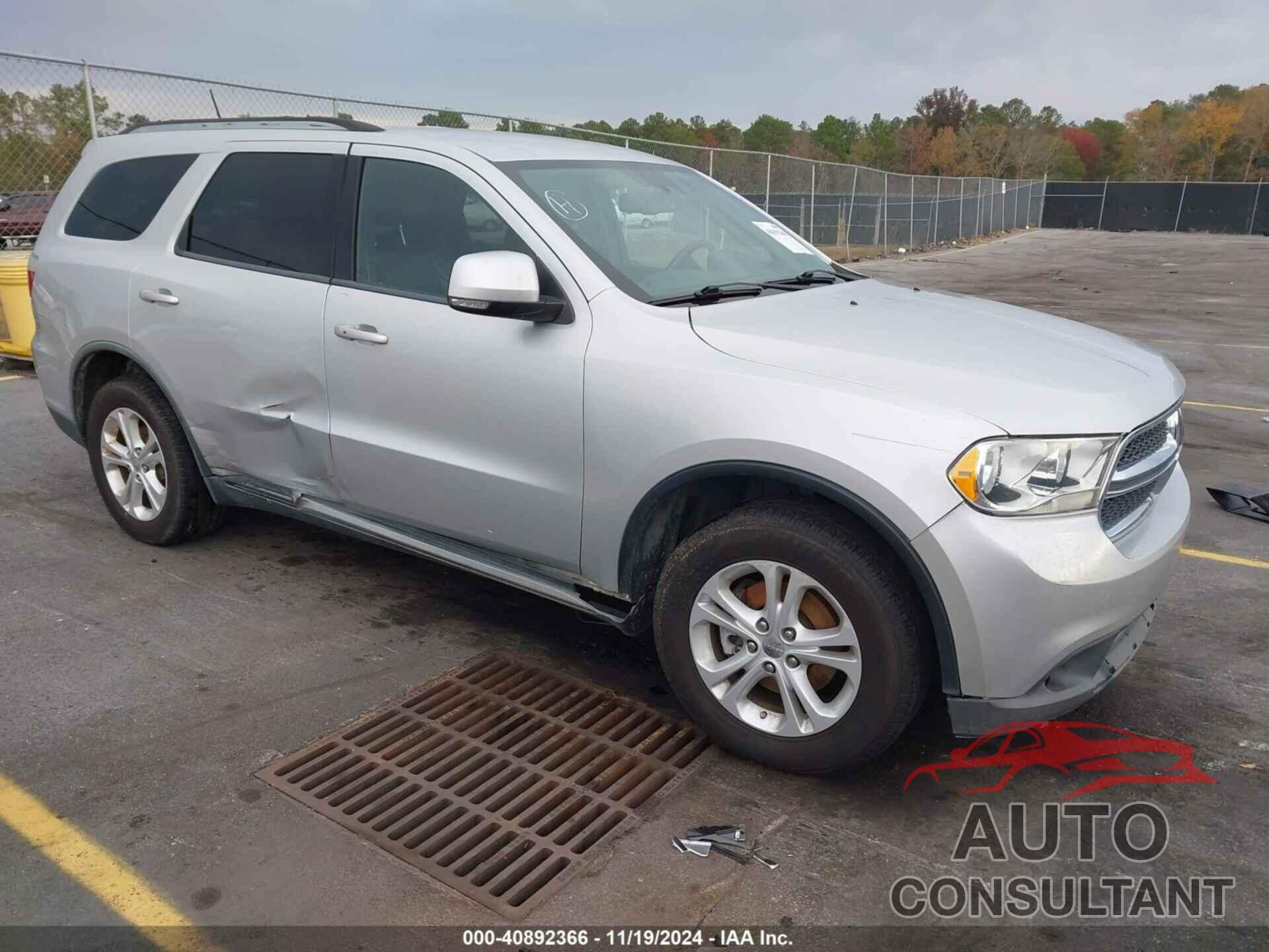 DODGE DURANGO 2011 - 1D4RD4GG2BC634341