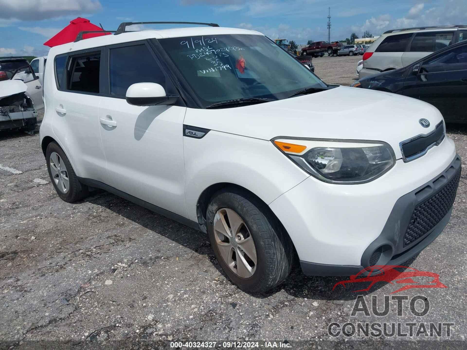 KIA SOUL 2016 - KNDJN2A28G7361799