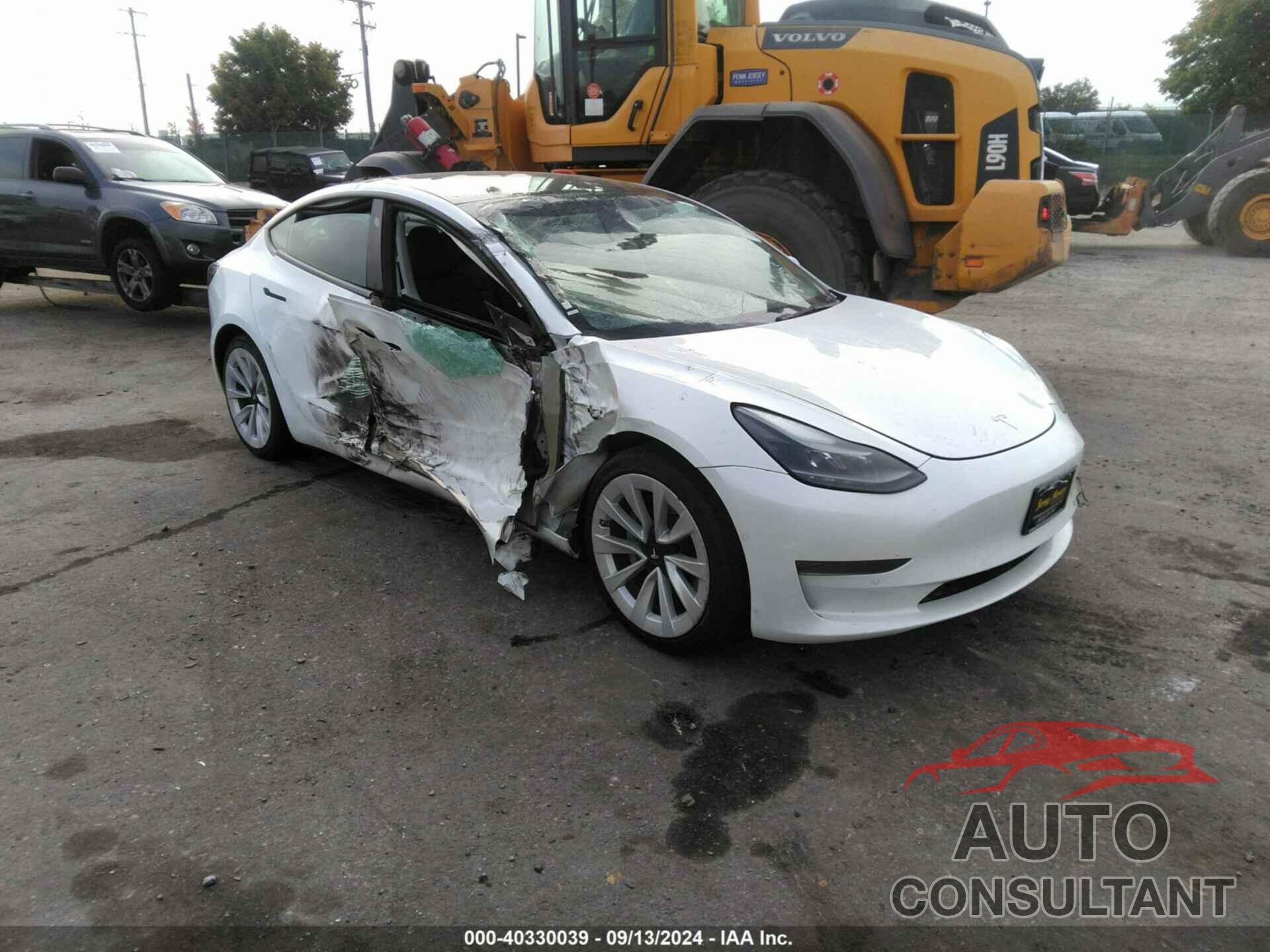 TESLA MODEL 3 2022 - 5YJ3E1EA2NF286884