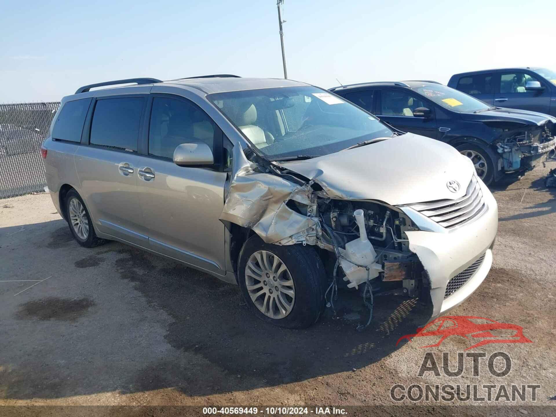 TOYOTA SIENNA 2017 - 5TDYZ3DC1HS793073