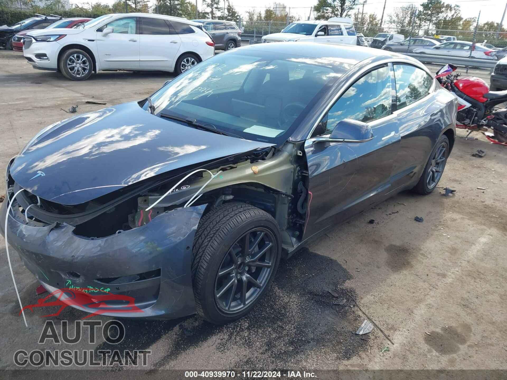TESLA MODEL 3 2019 - 5YJ3E1EAXKF338192