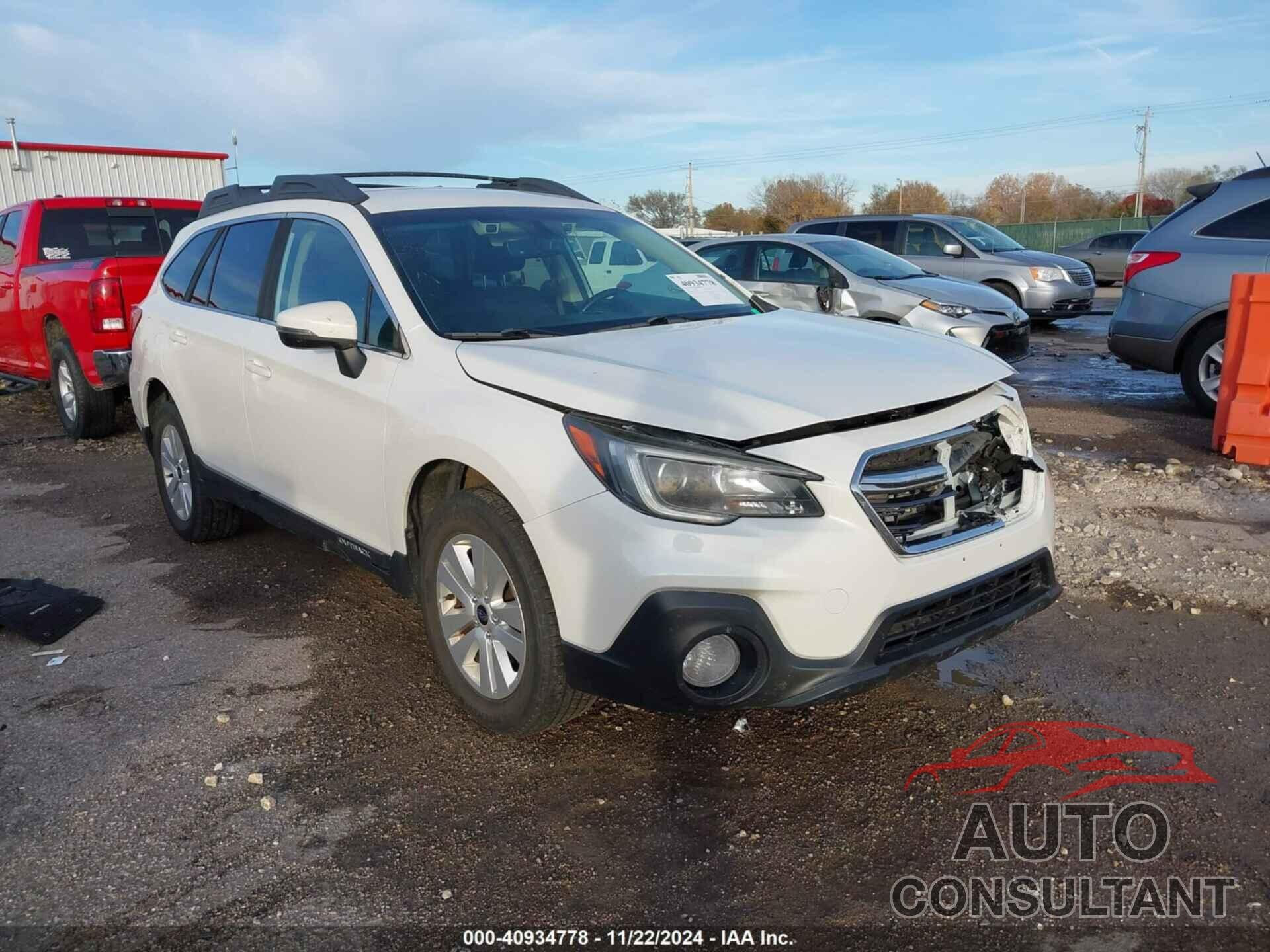 SUBARU OUTBACK 2018 - 4S4BSAFC9J3279745