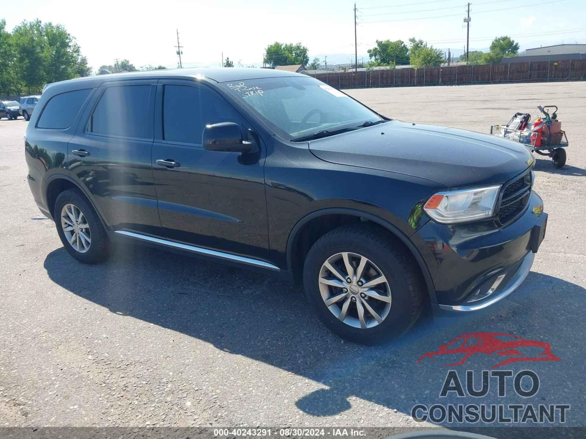 DODGE DURANGO 2016 - 1C4SDJFTXGC456018