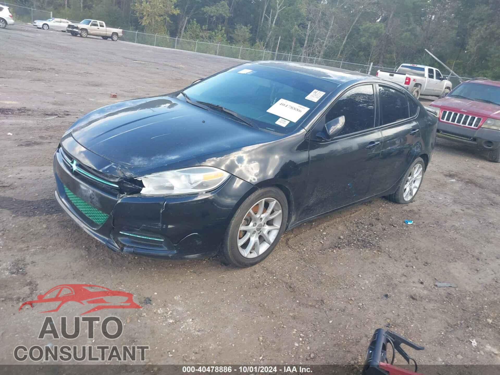 DODGE DART 2013 - 1C3CDFBA4DD225034