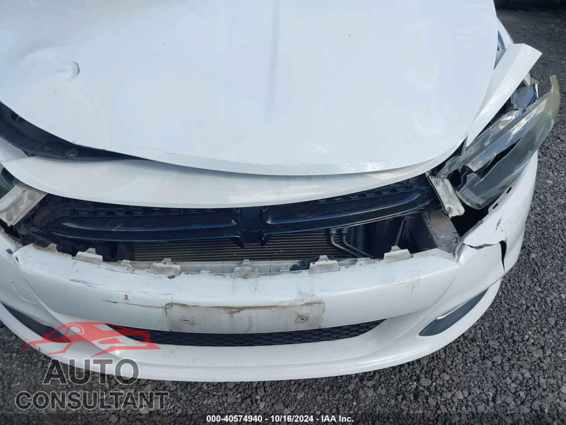 DODGE DART 2015 - 1C3CDFBB6FD173059