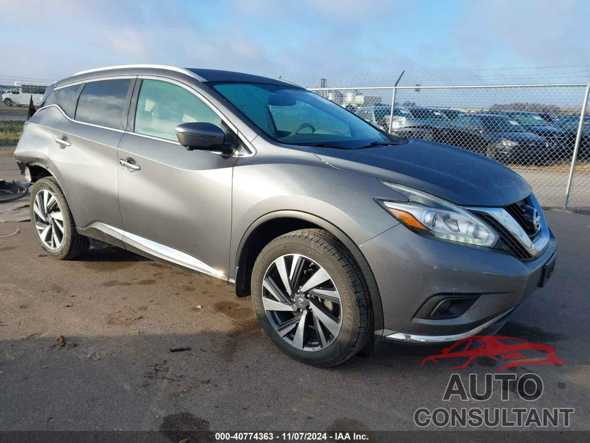 NISSAN MURANO 2017 - 5N1AZ2MH7HN115193