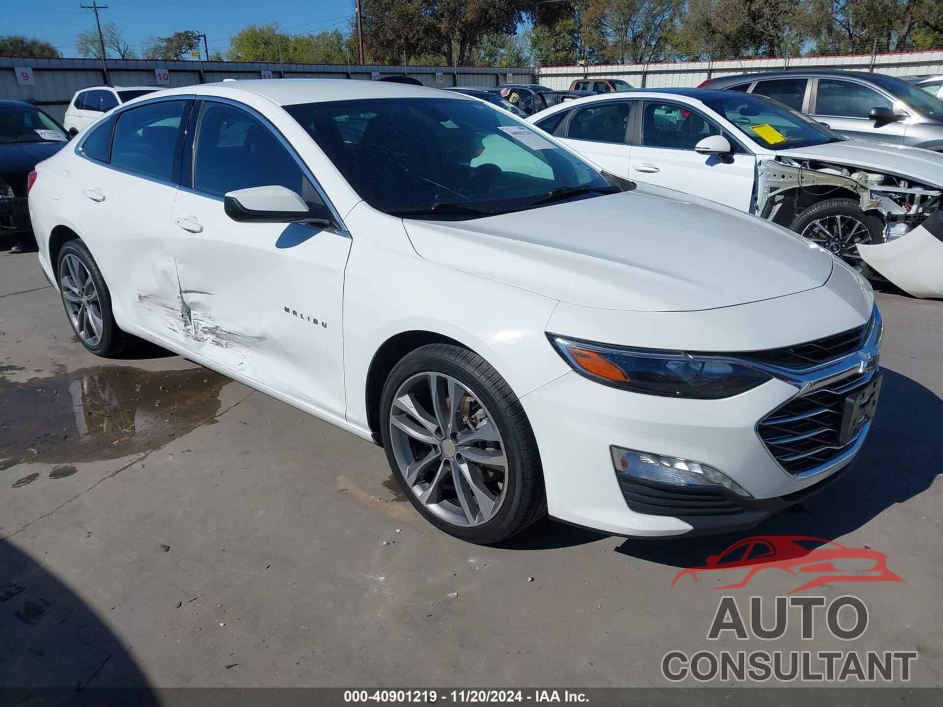 CHEVROLET MALIBU 2021 - 1G1ZD5ST7MF003098