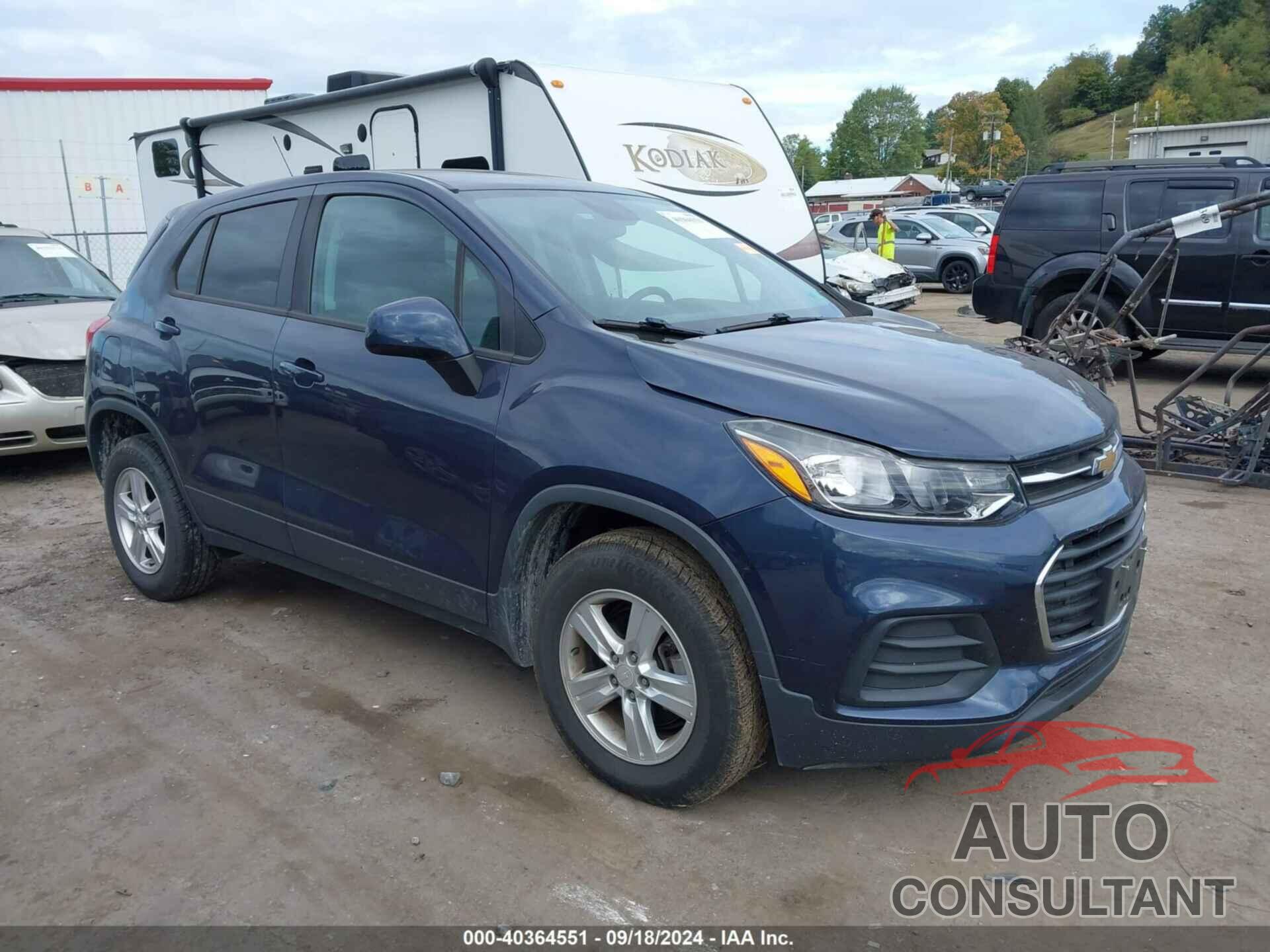 CHEVROLET TRAX 2019 - 3GNCJNSB0KL312600