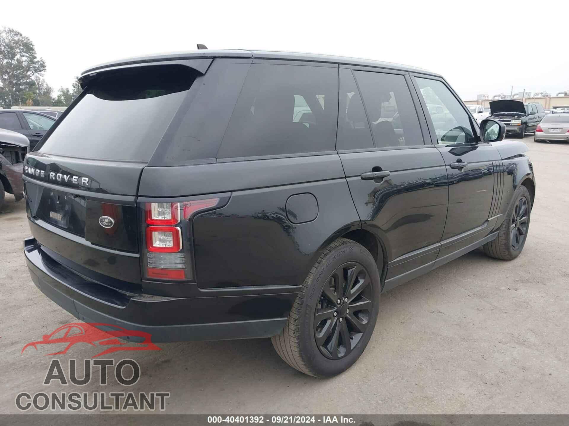 LAND ROVER RANGE ROVER 2016 - SALGS2KF4GA298202