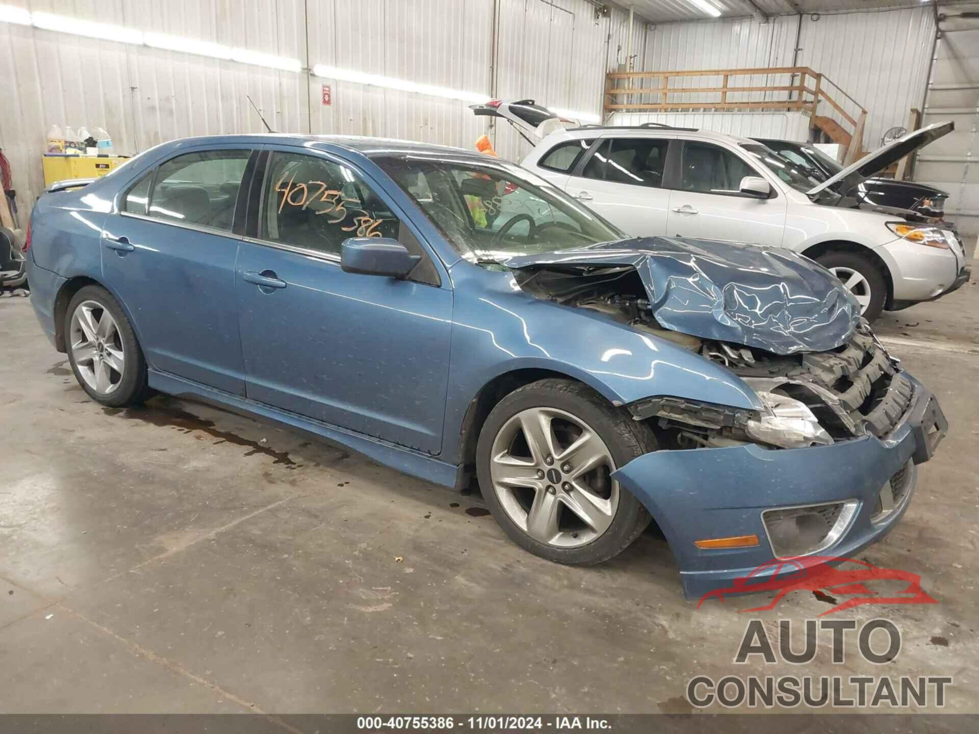 FORD FUSION 2010 - 3FAHP0KCXAR239598