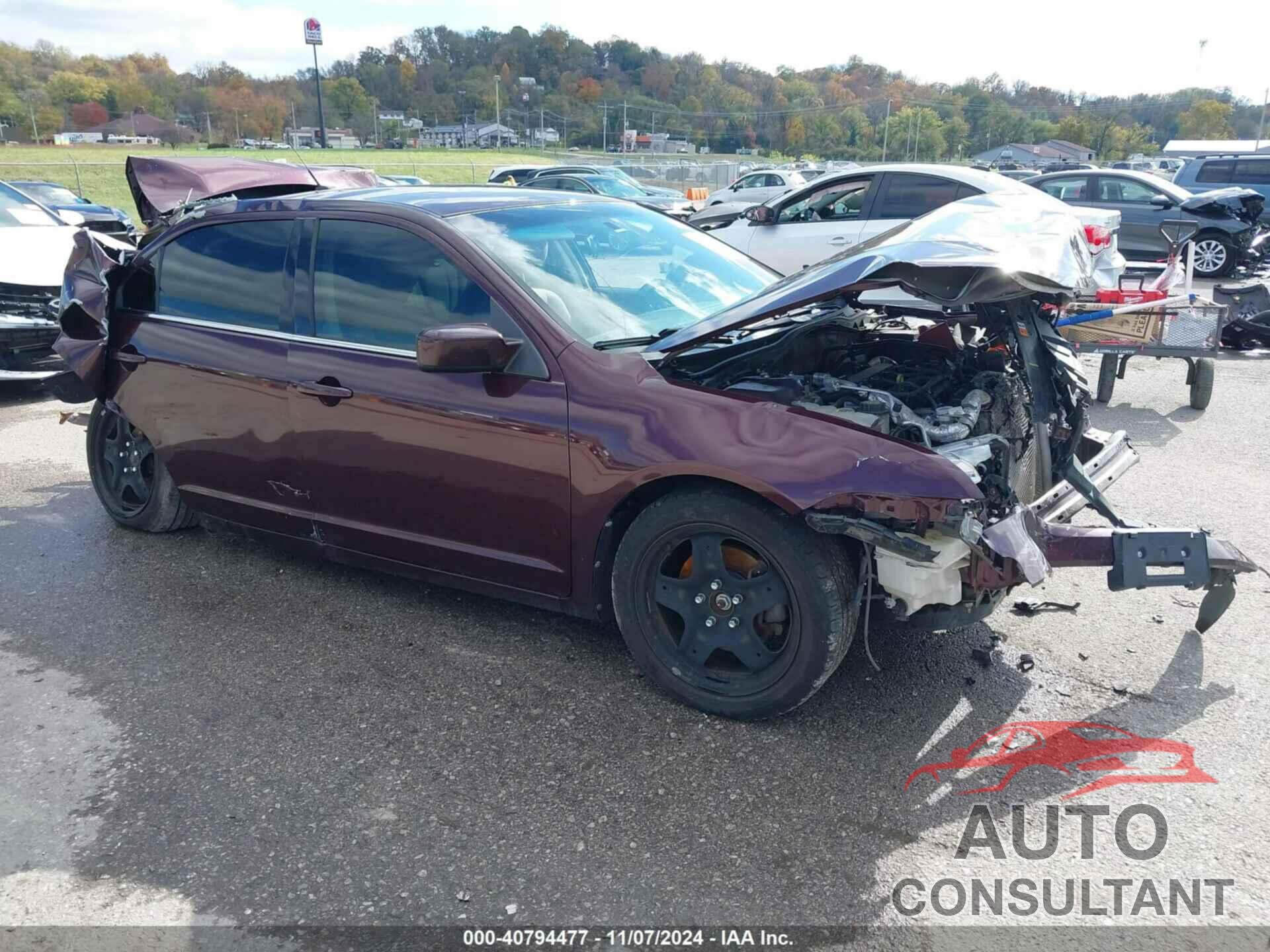 FORD FUSION 2011 - 3FAHP0HA8BR319134