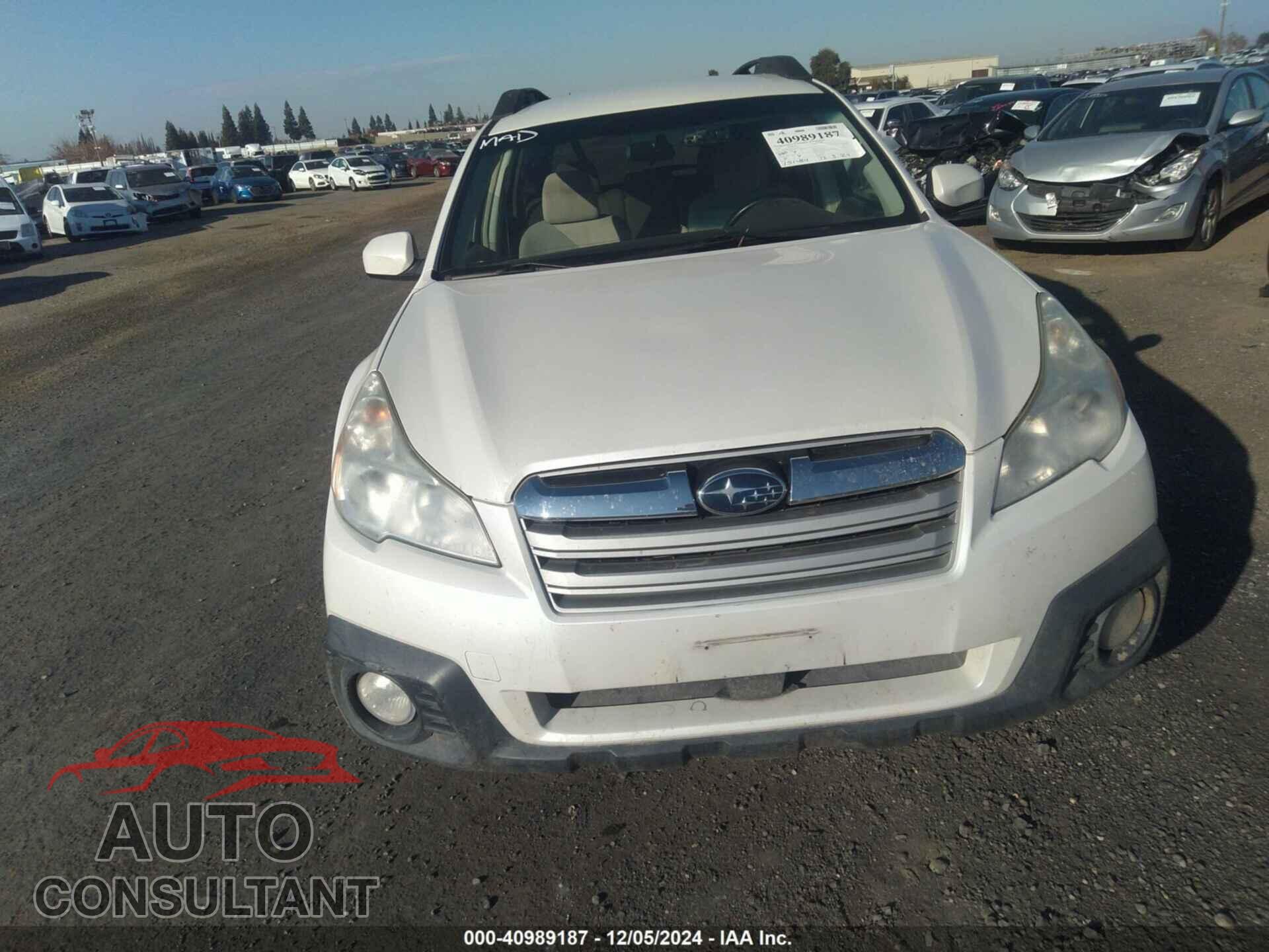 SUBARU OUTBACK 2014 - 4S4BRBCC5E3205007