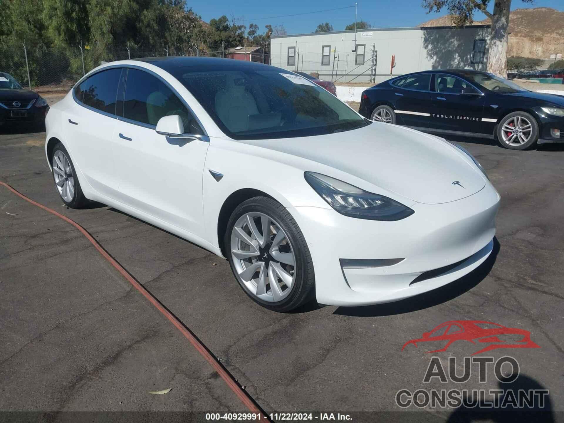 TESLA MODEL 3 2019 - 5YJ3E1EB9KF406992