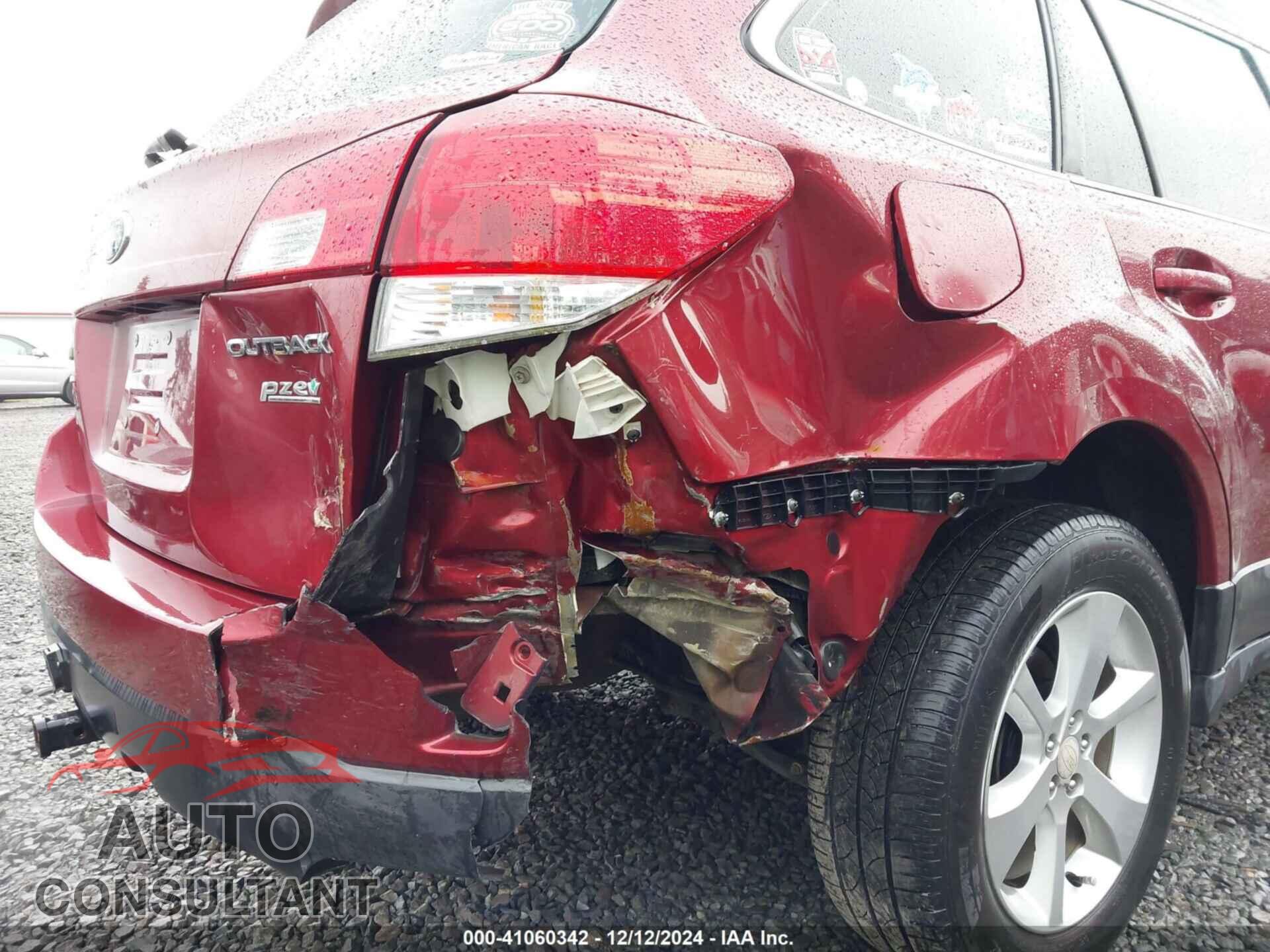 SUBARU OUTBACK 2014 - 4S4BRBAC4E3249745