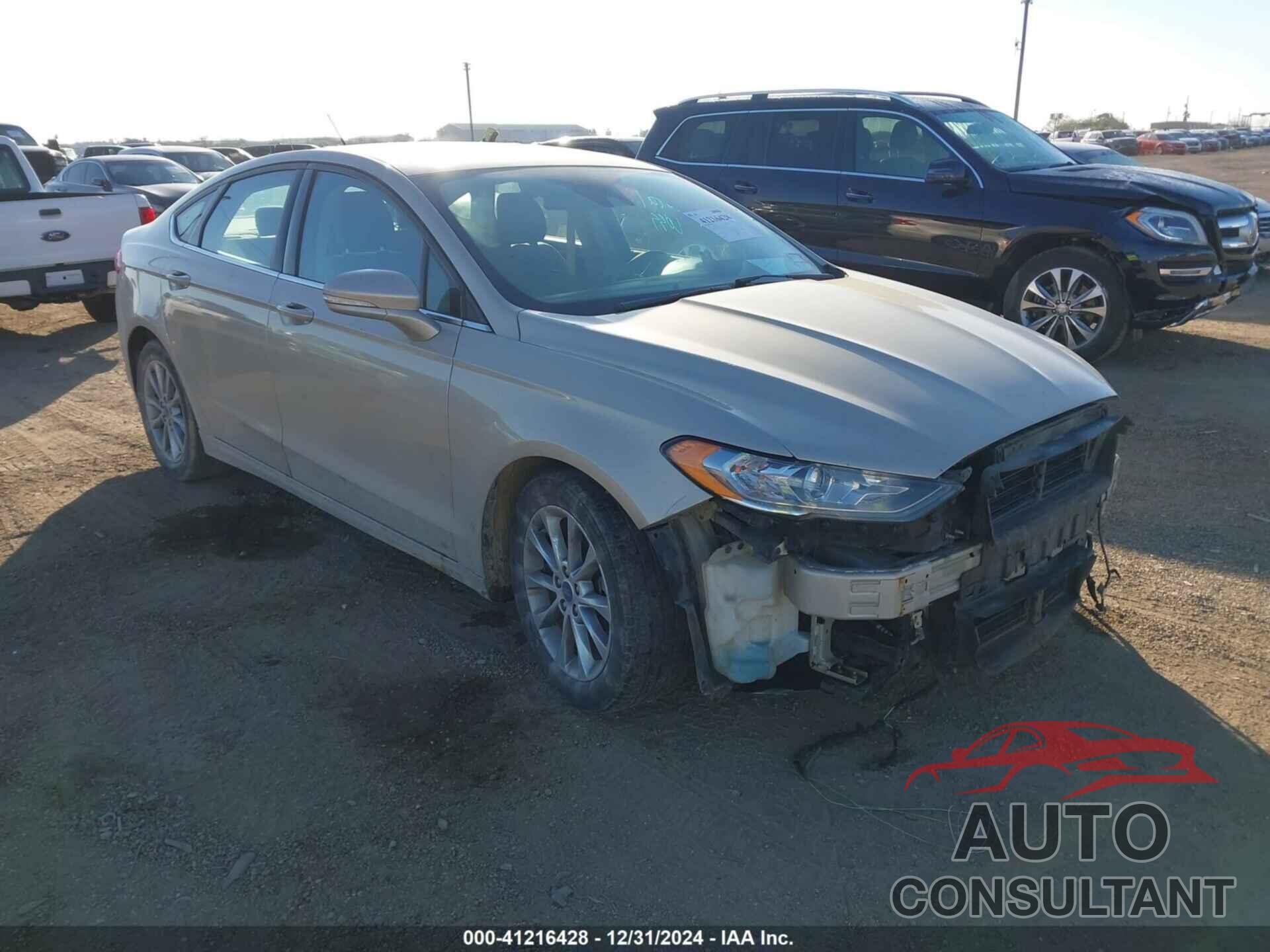 FORD FUSION 2017 - 3FA6P0H74HR145132