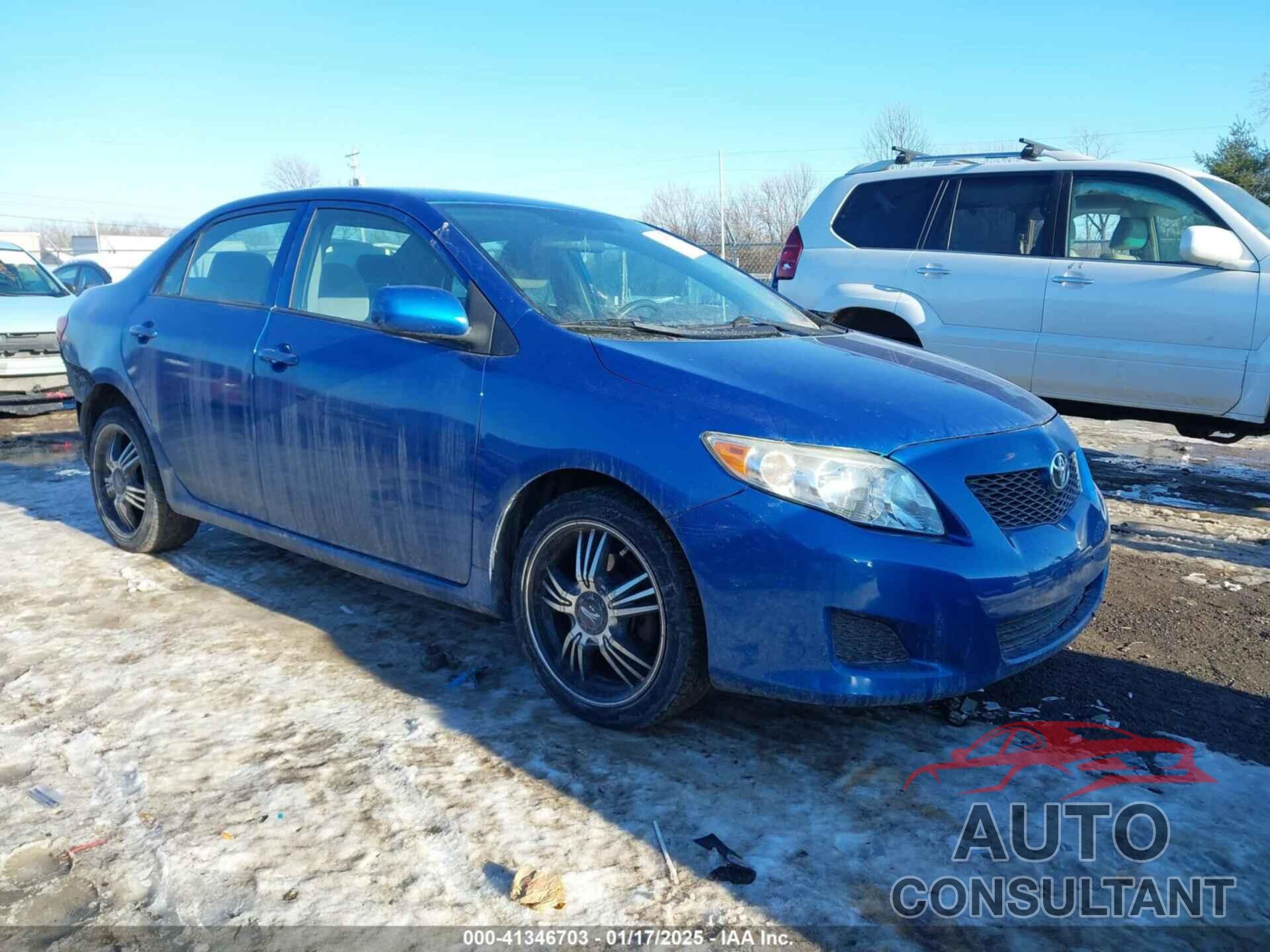 TOYOTA COROLLA 2009 - 2T1BU40E49C174902