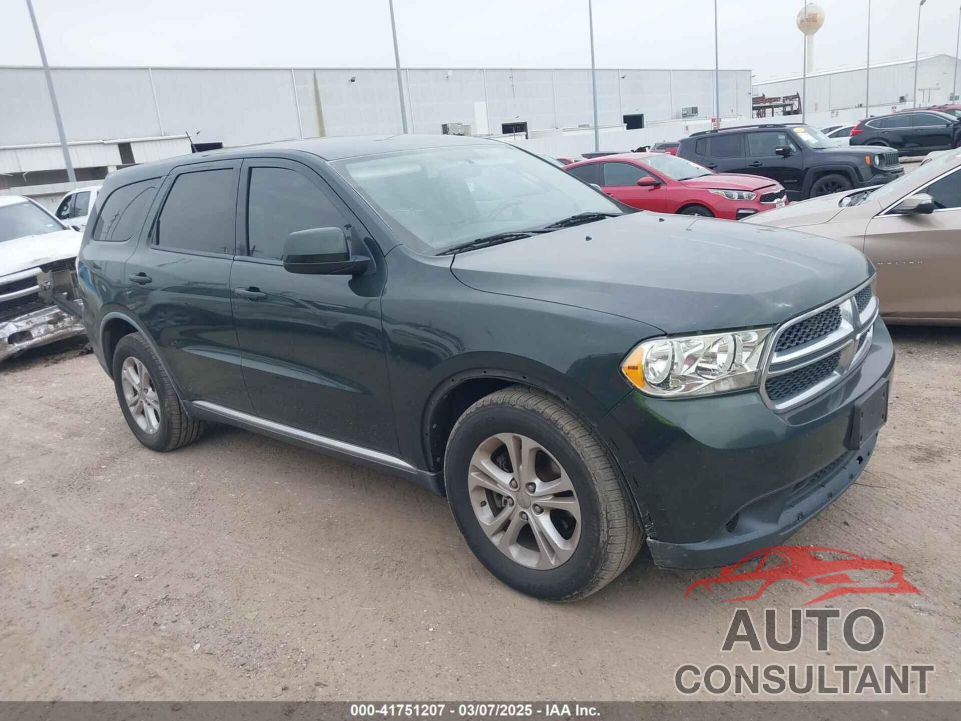 DODGE DURANGO 2011 - 1D4RD2GG8BC630461