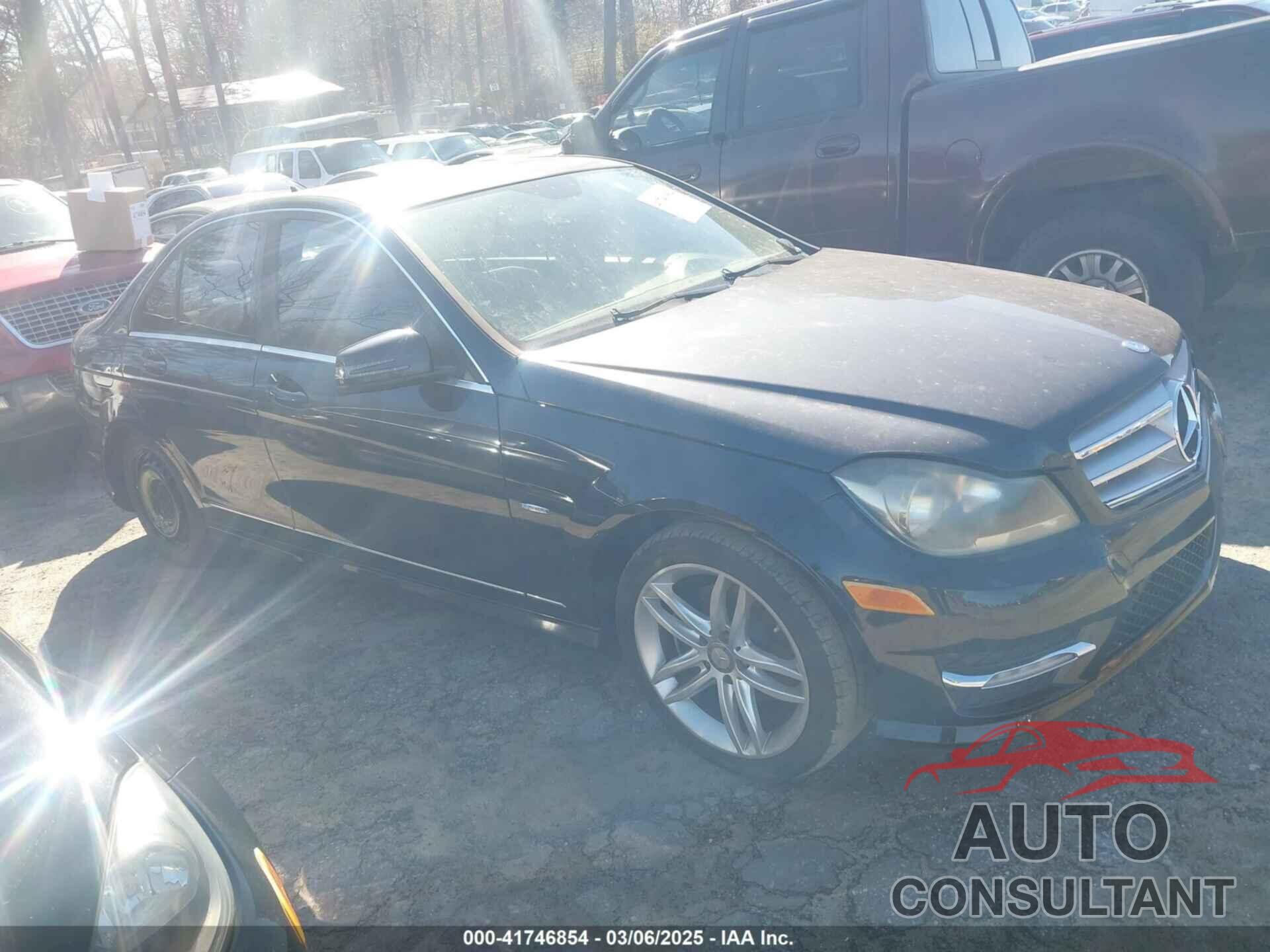 MERCEDES-BENZ C 250 2012 - WDDGF4HB5CR201800