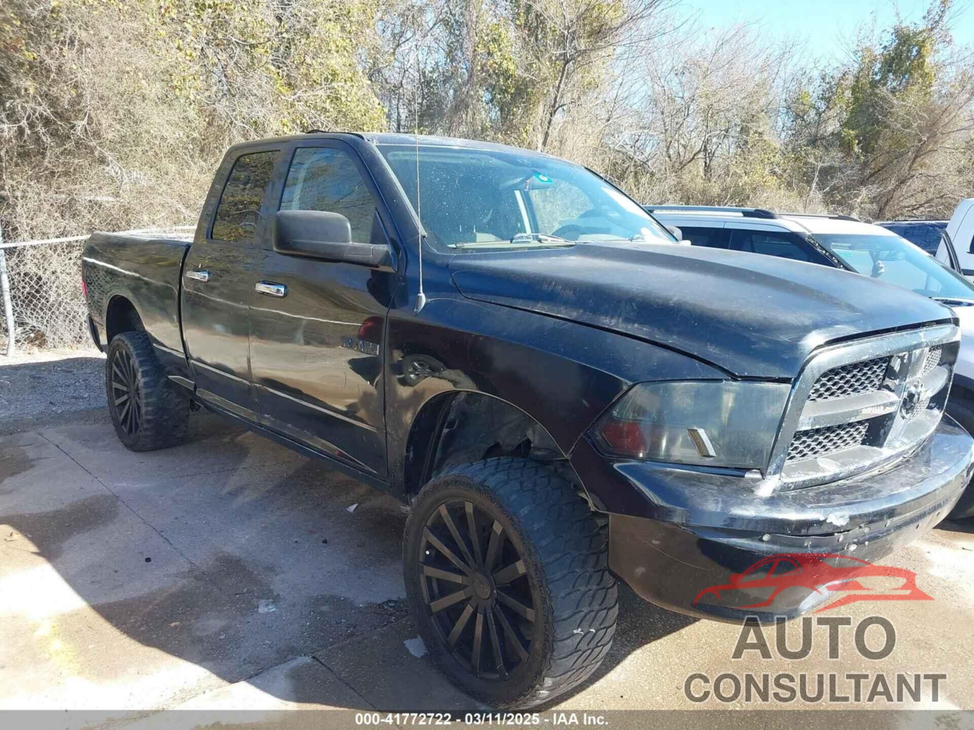 DODGE RAM 1500 2009 - 1D3HB18PX9S796690