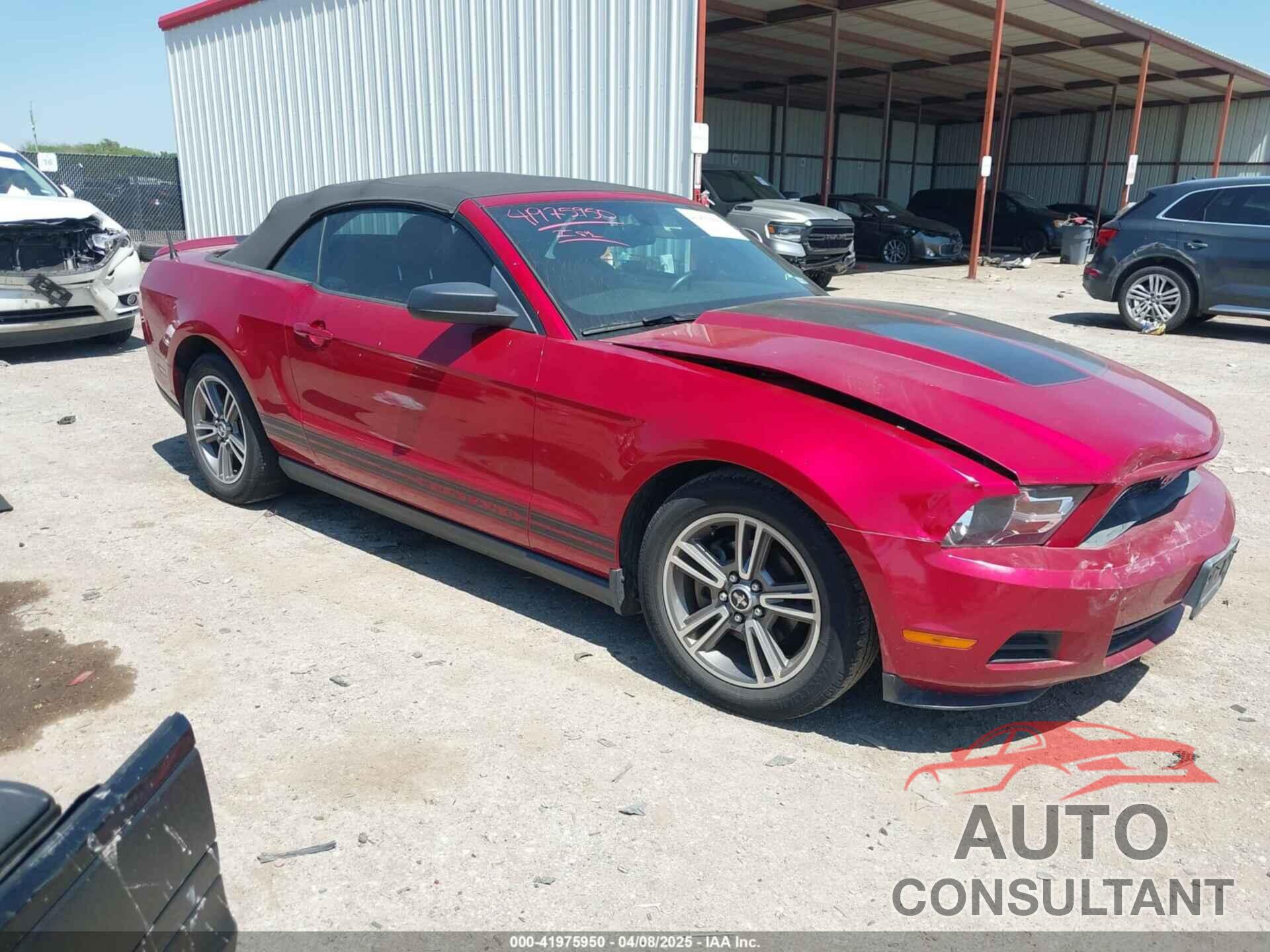 FORD MUSTANG 2010 - 1ZVBP8EN0A5127887