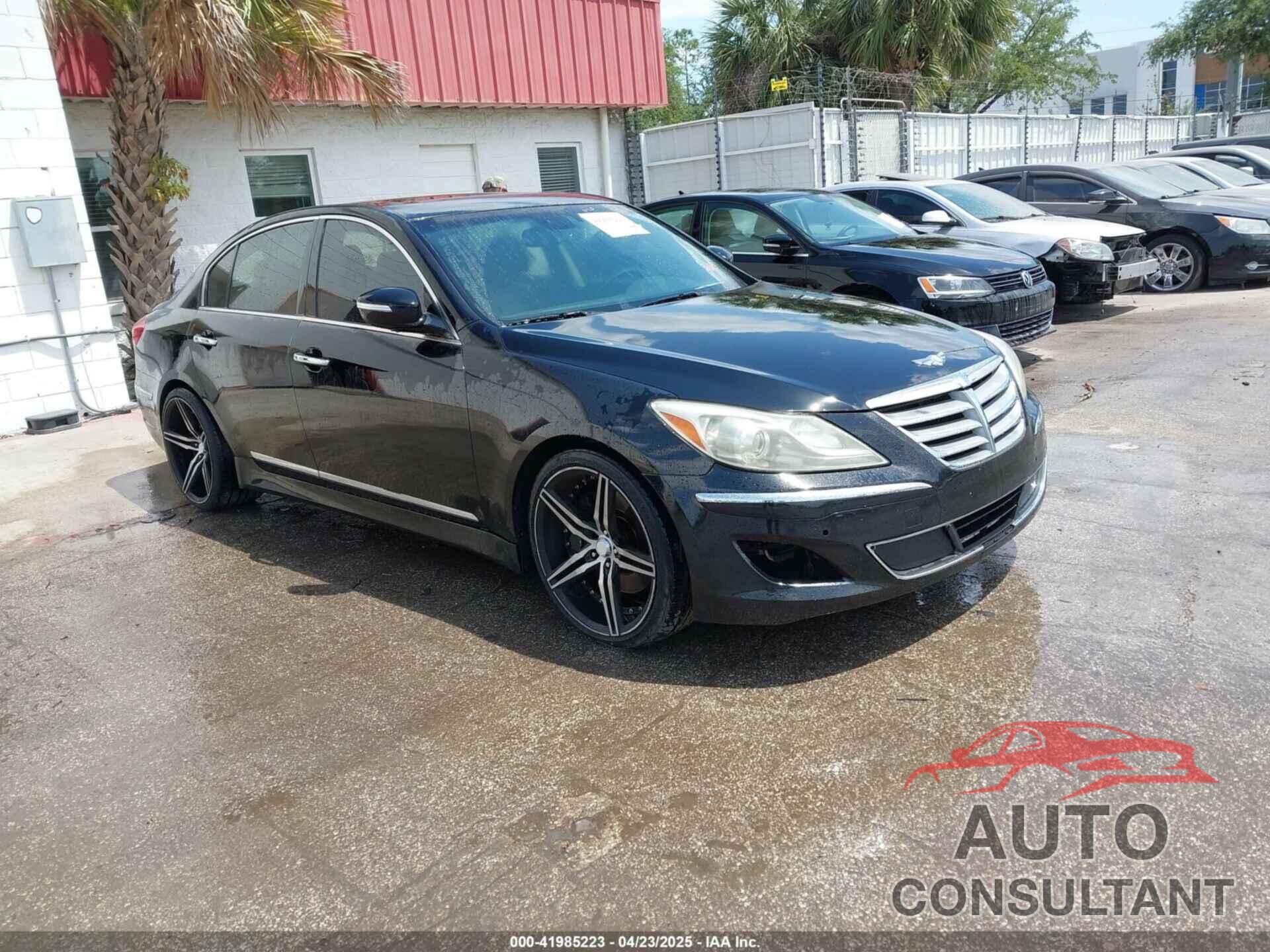 HYUNDAI GENESIS 2012 - KMHGC4DF0CU189334