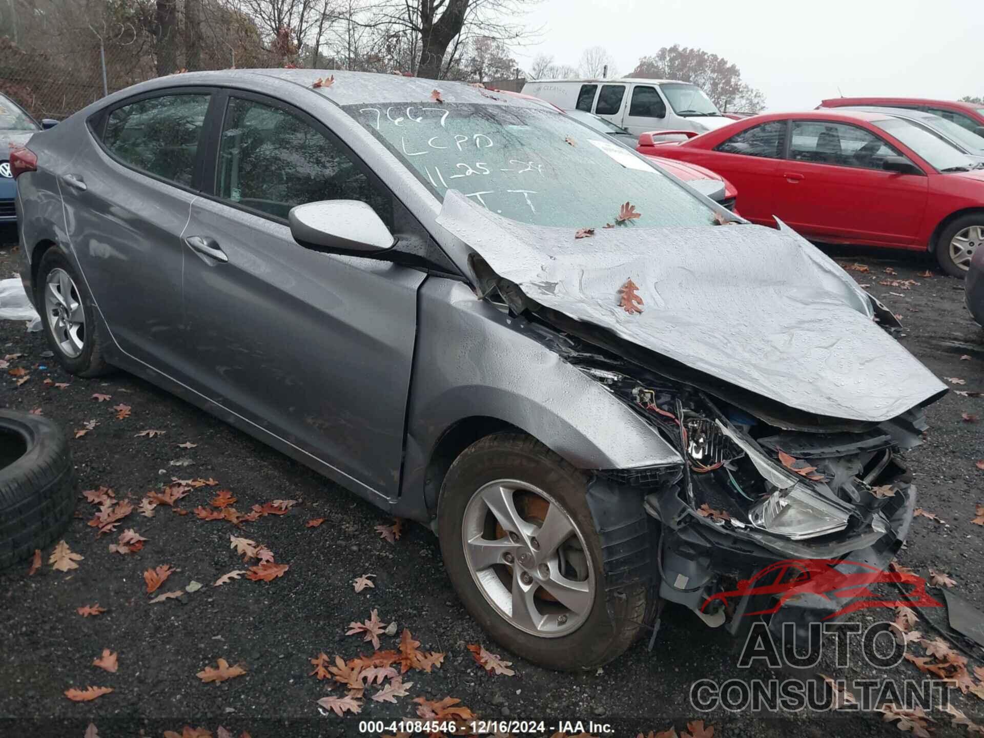 HYUNDAI ELANTRA 2015 - 5NPDH4AE7FH567667