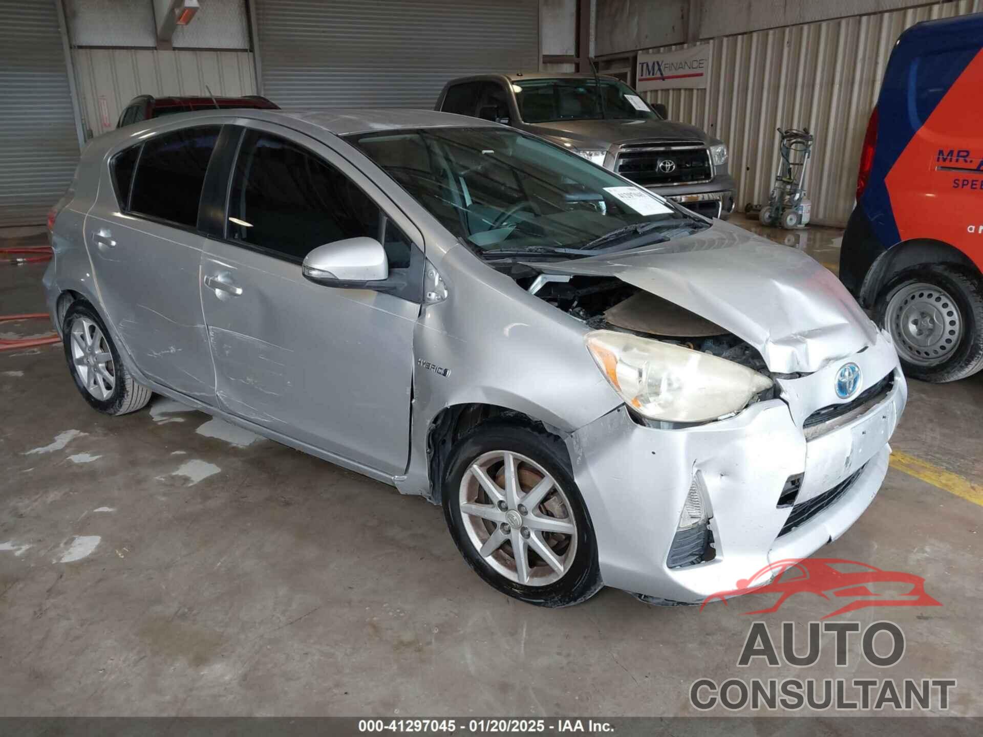 TOYOTA PRIUS C 2012 - JTDKDTB31C1028393